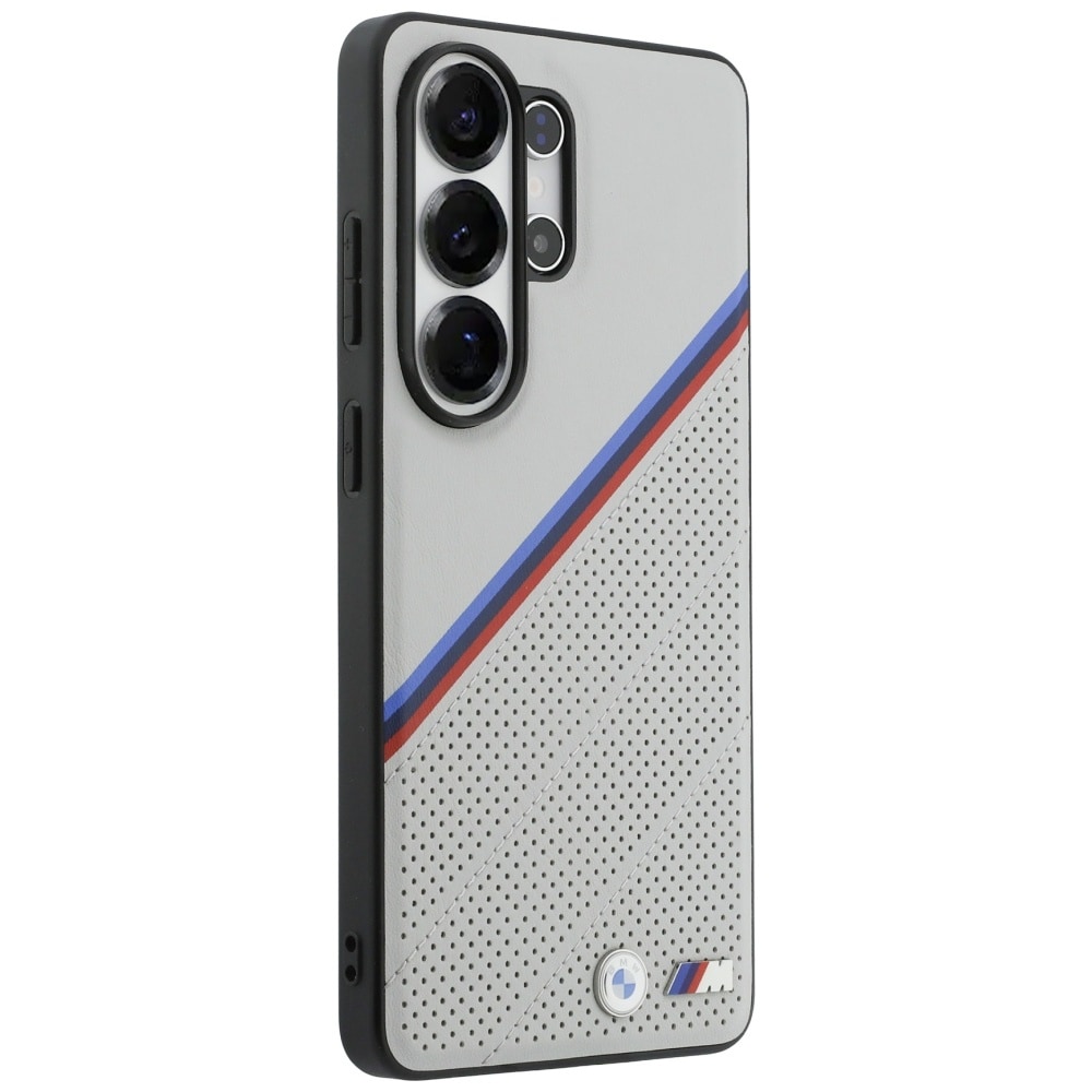 BMW Tricolor MagSafe-etui med metallogo for Samsung Galaxy S26 Ultra - Grå