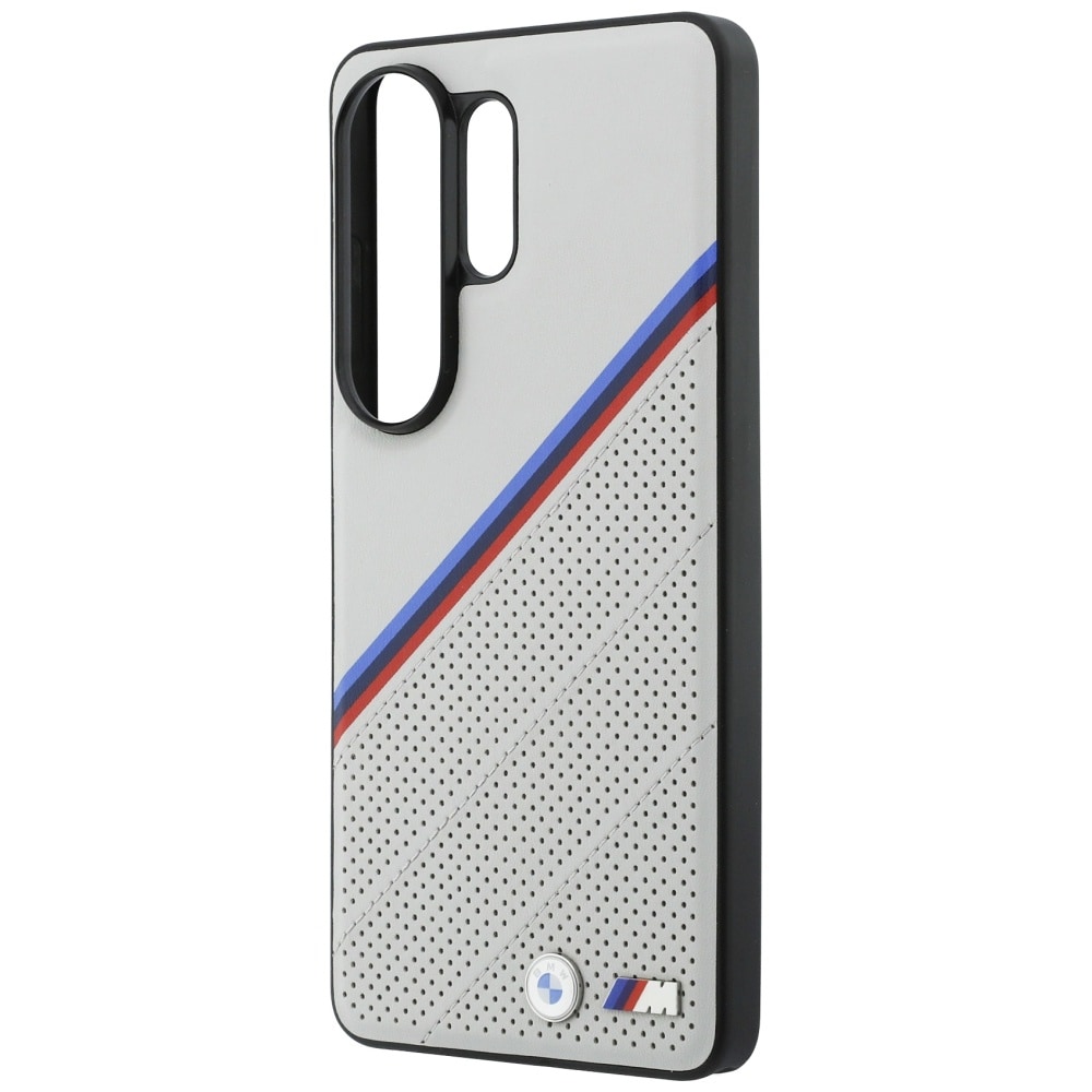 BMW Tricolor MagSafe-etui med metallogo for Samsung Galaxy S26 Ultra - Grå