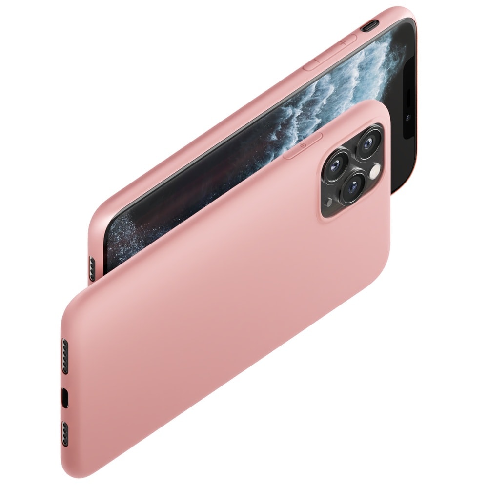 3mk Matt etui til Apple iPhone Xs Max - matt rosa