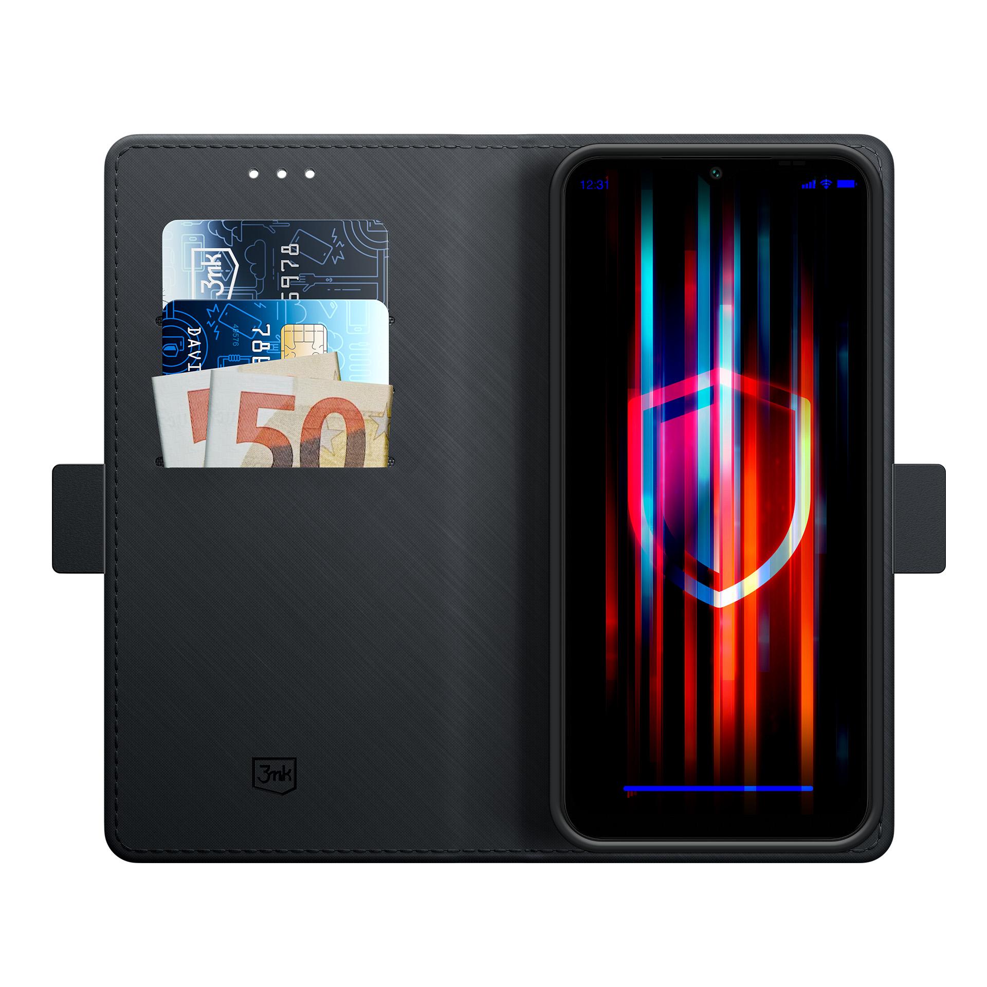 3mk lommebokveske for Samsung Galaxy A06 - svart