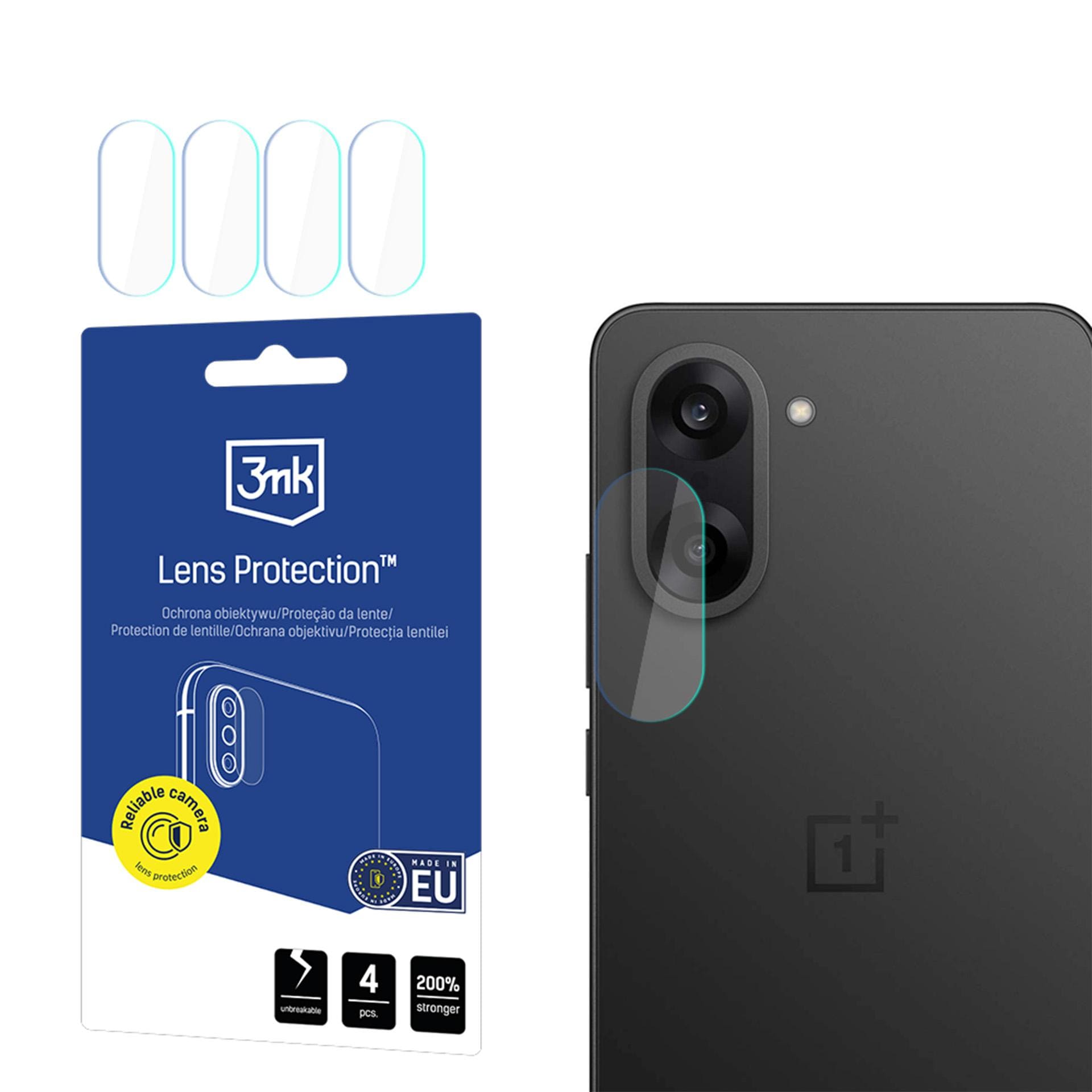 3mk Hybridglass til beskyttelse av kameralinsen på OnePlus Nord CE5