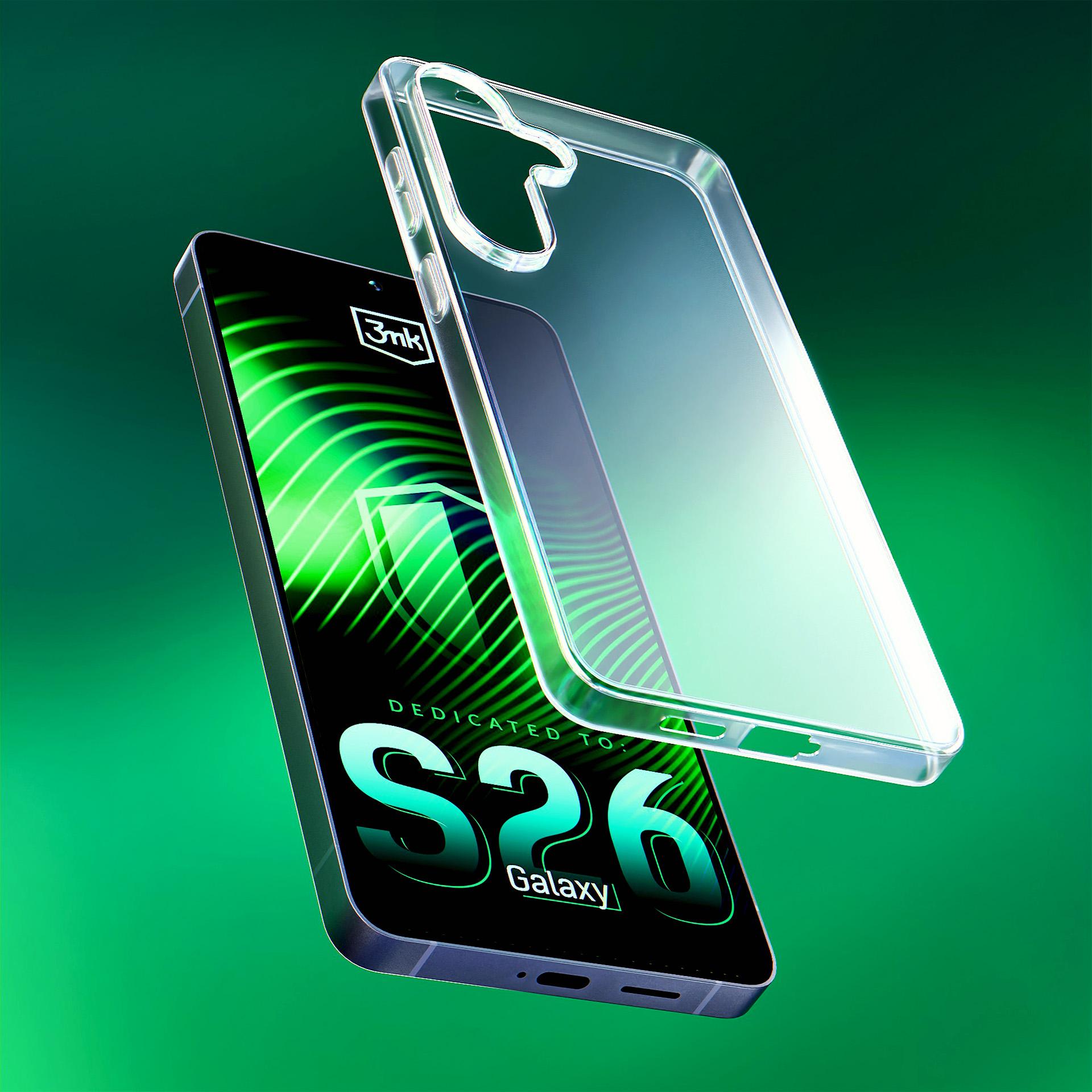 3mk Gjennomsiktig etui for Samsung Galaxy S26 - gjennomsiktig