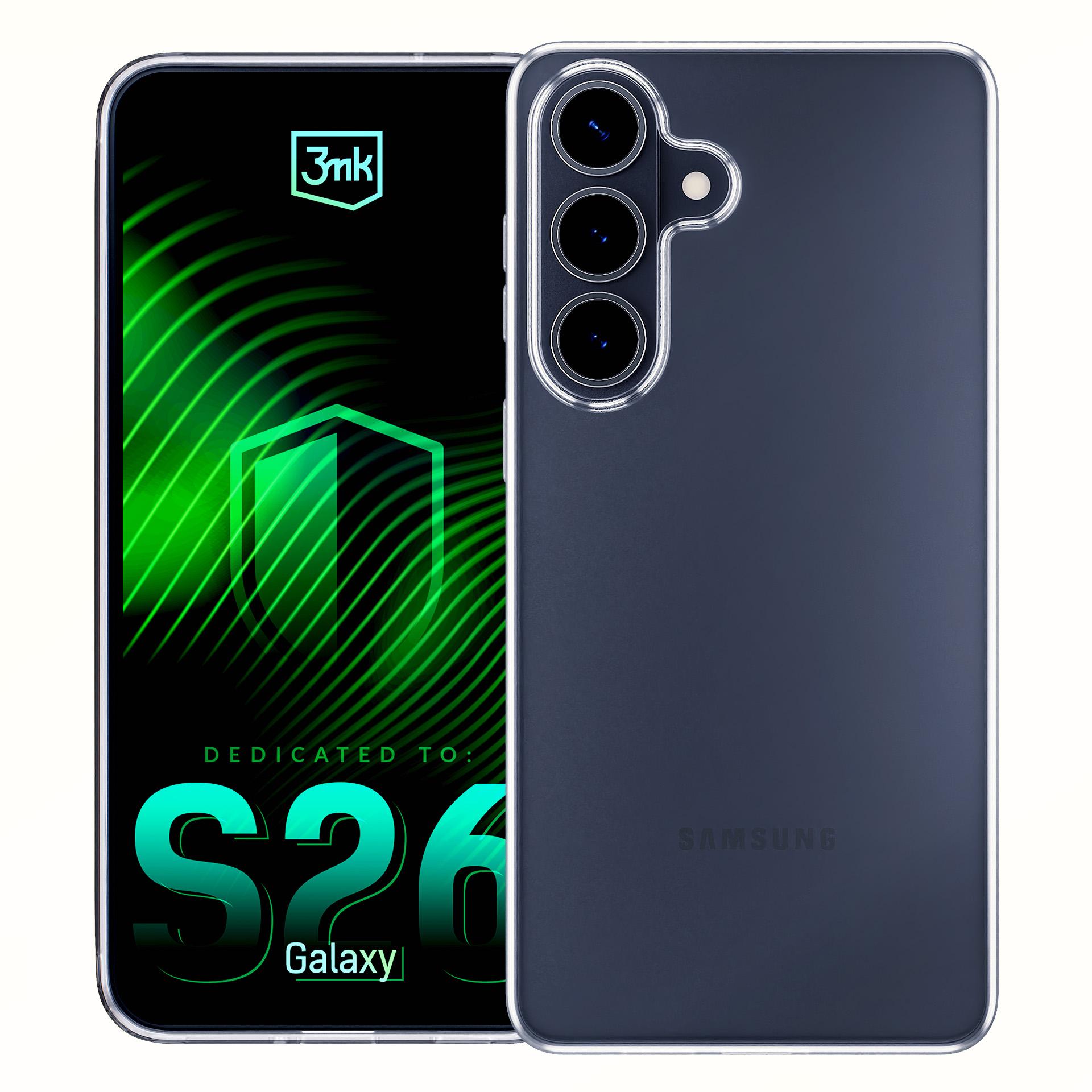 3mk Gjennomsiktig etui for Samsung Galaxy S26 - gjennomsiktig