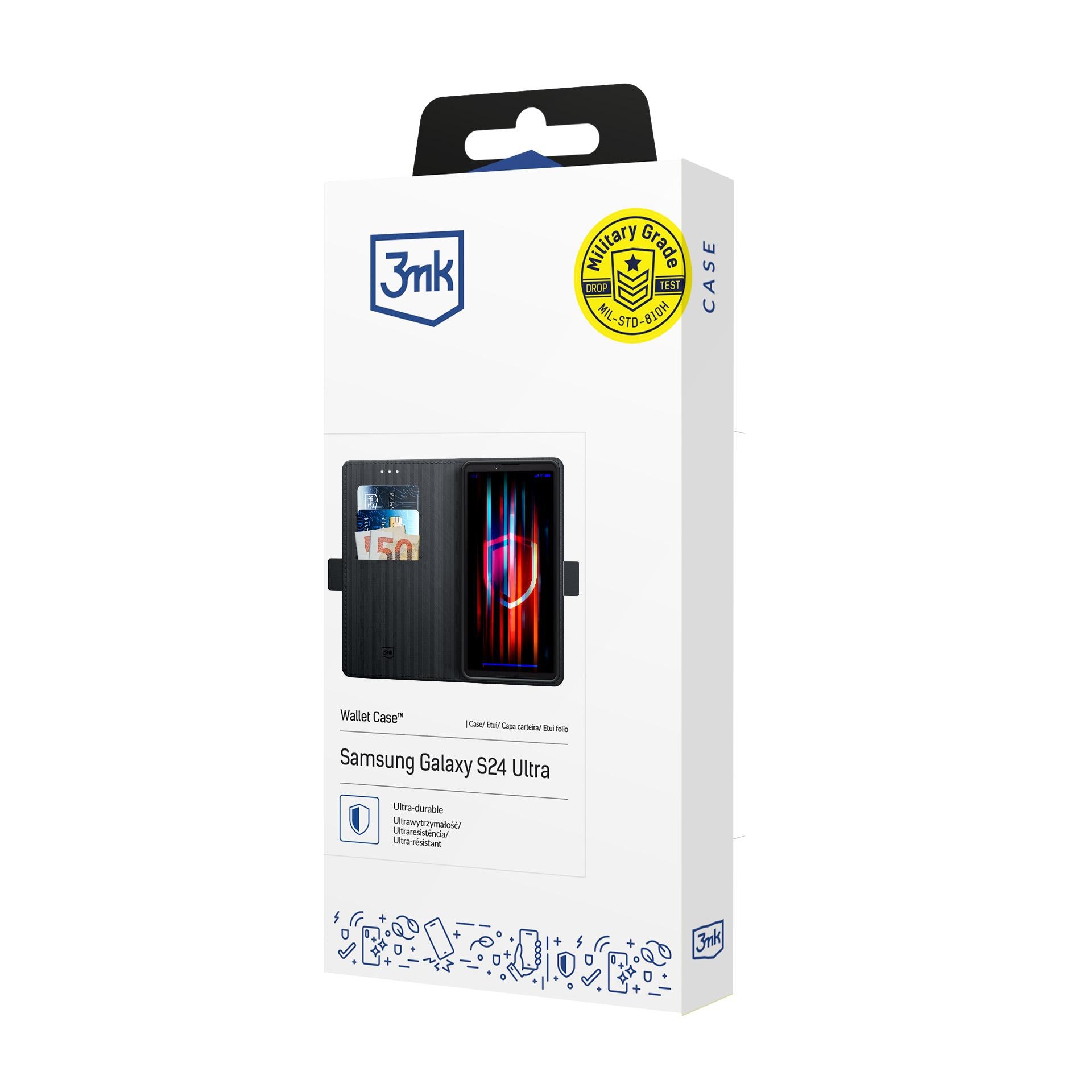 3mk Lommebokveske til Sony Xperia 10 VII - Svart
