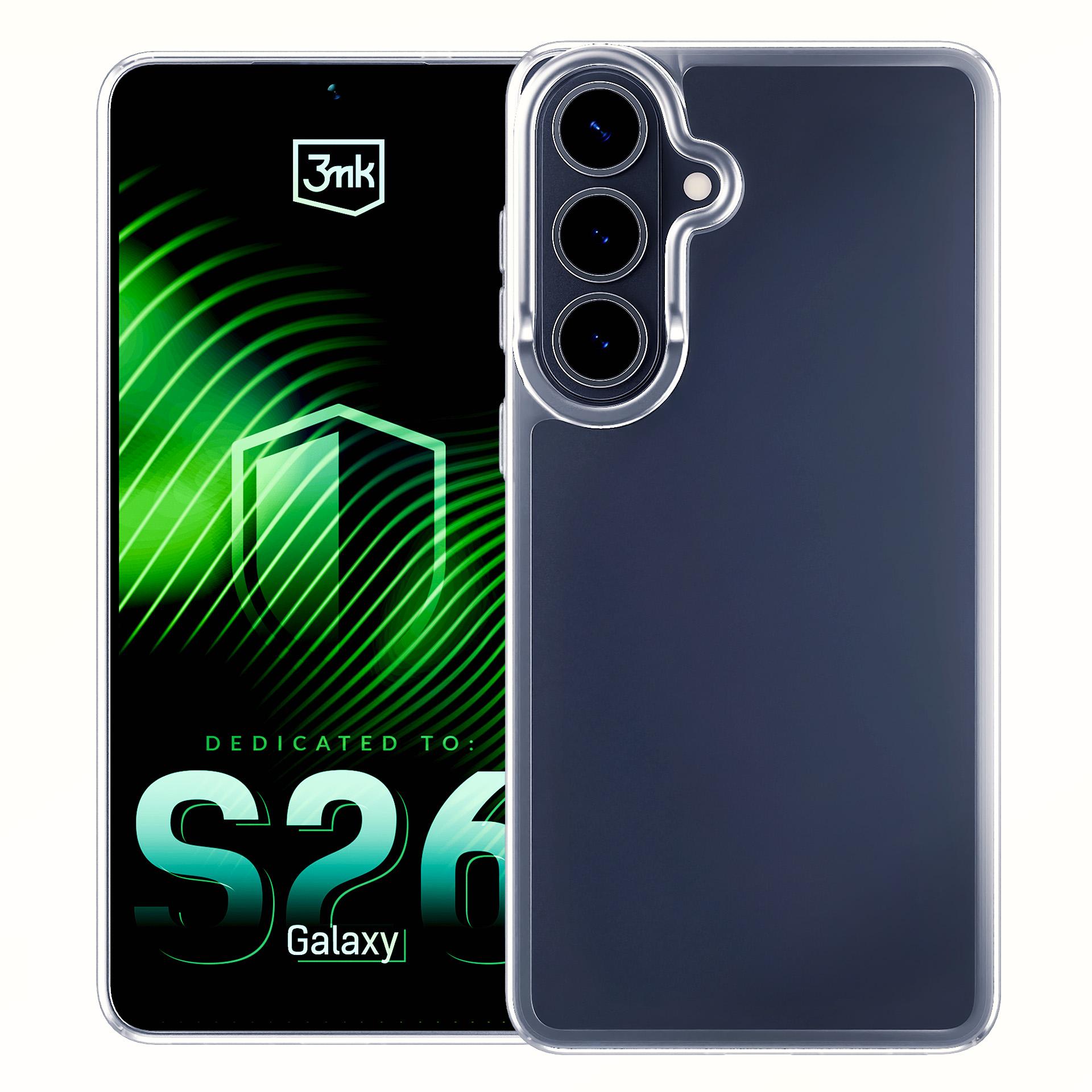 3mk panseretui for Samsung Galaxy S26 Pro - gjennomsiktig