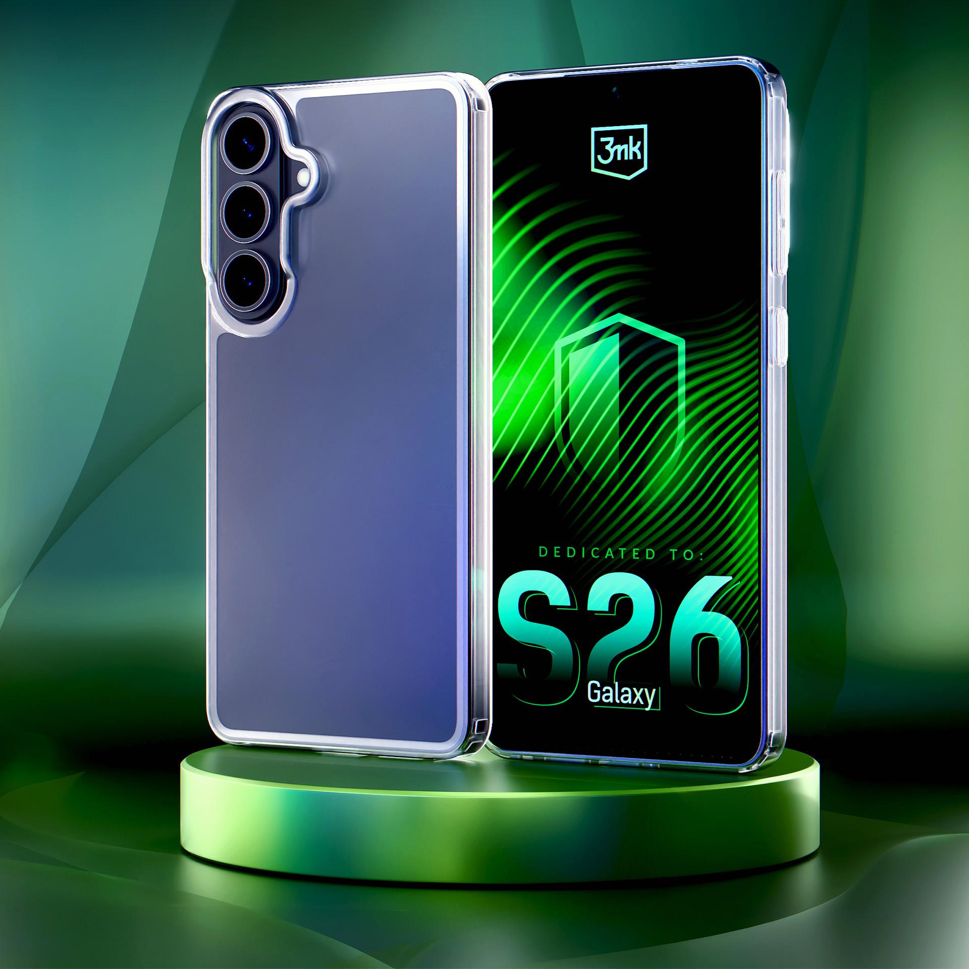 3mk panseretui for Samsung Galaxy S26 Pro - gjennomsiktig