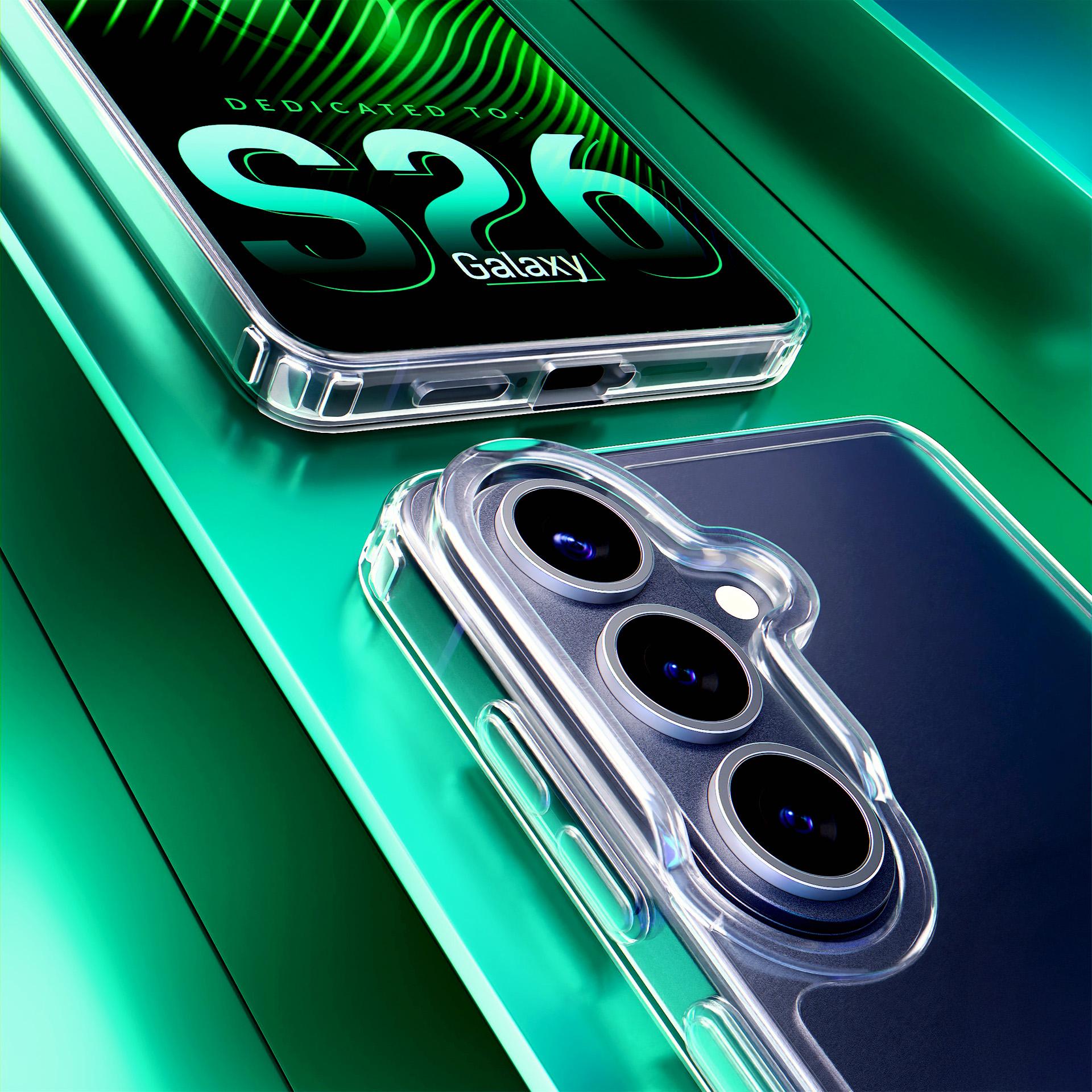 3mk panseretui for Samsung Galaxy S26 Pro - gjennomsiktig