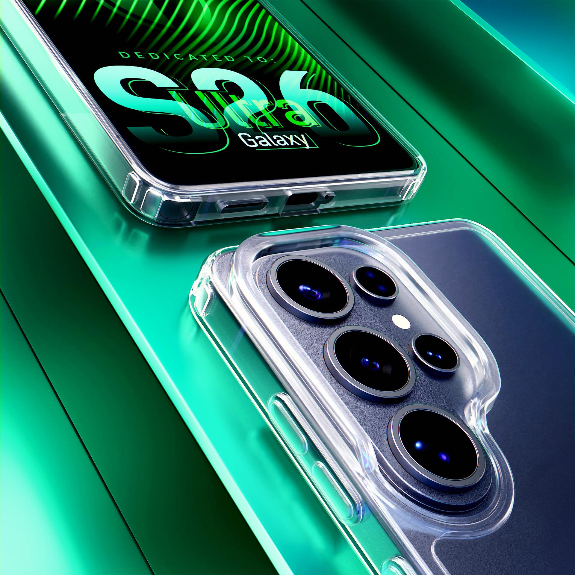 3mk panseretui for Samsung Galaxy S26 Ultra - gjennomsiktig