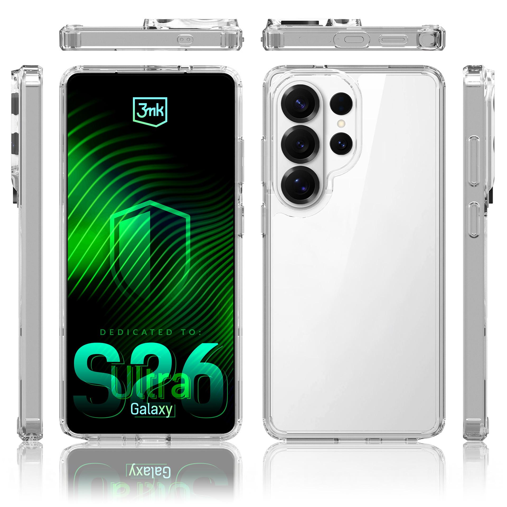 3mk panseretui for Samsung Galaxy S26 Ultra - gjennomsiktig