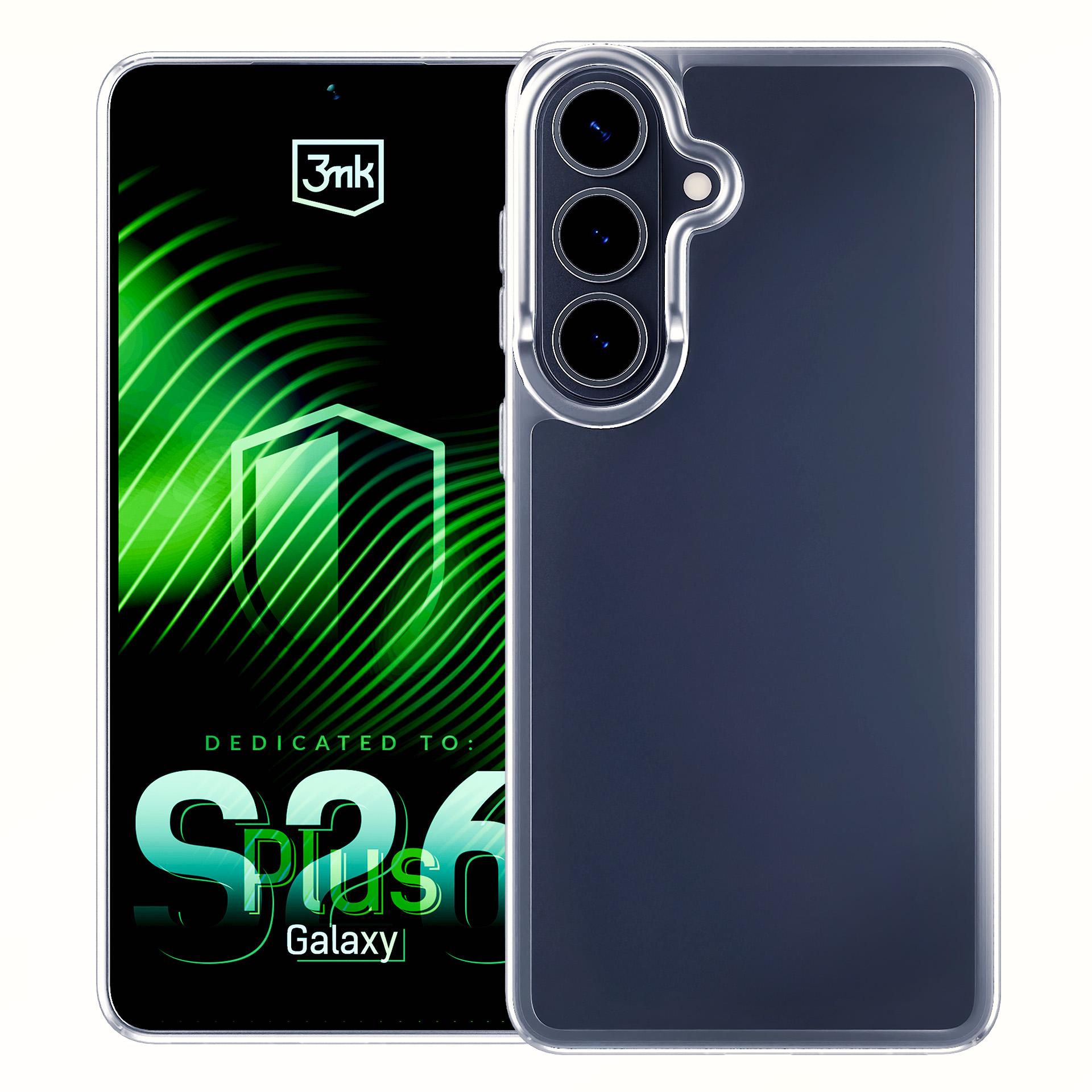 3mk panseretui for Samsung Galaxy S26+ - gjennomsiktig