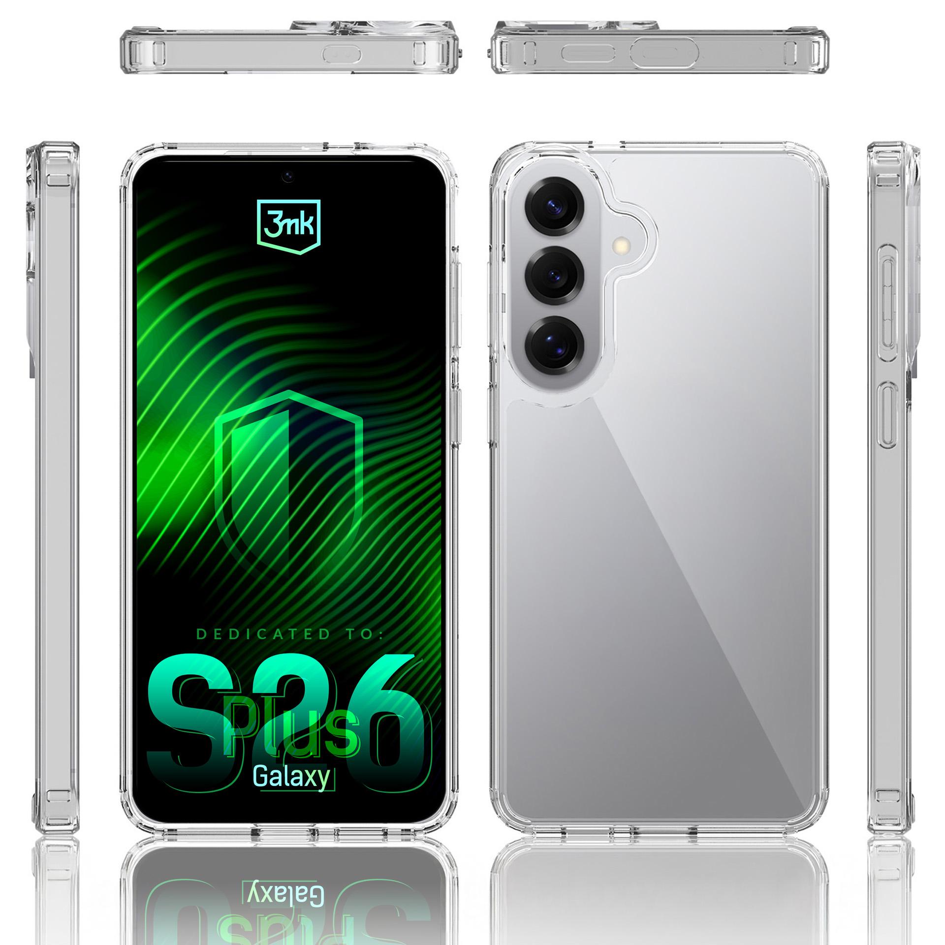 3mk panseretui for Samsung Galaxy S26+ - gjennomsiktig