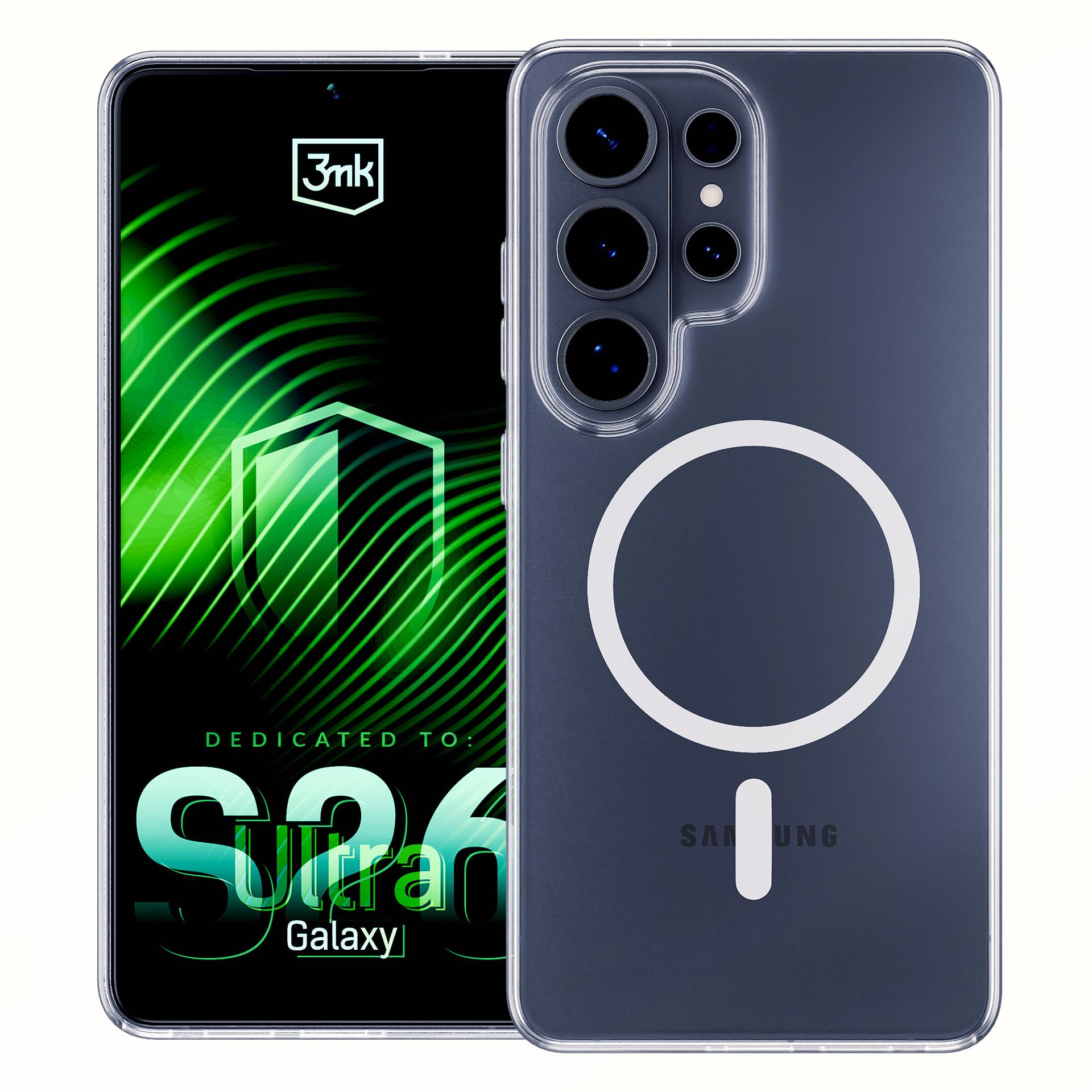 3mk Klar MagCase for Samsung Galaxy S26 Ultra - gjennomsiktig