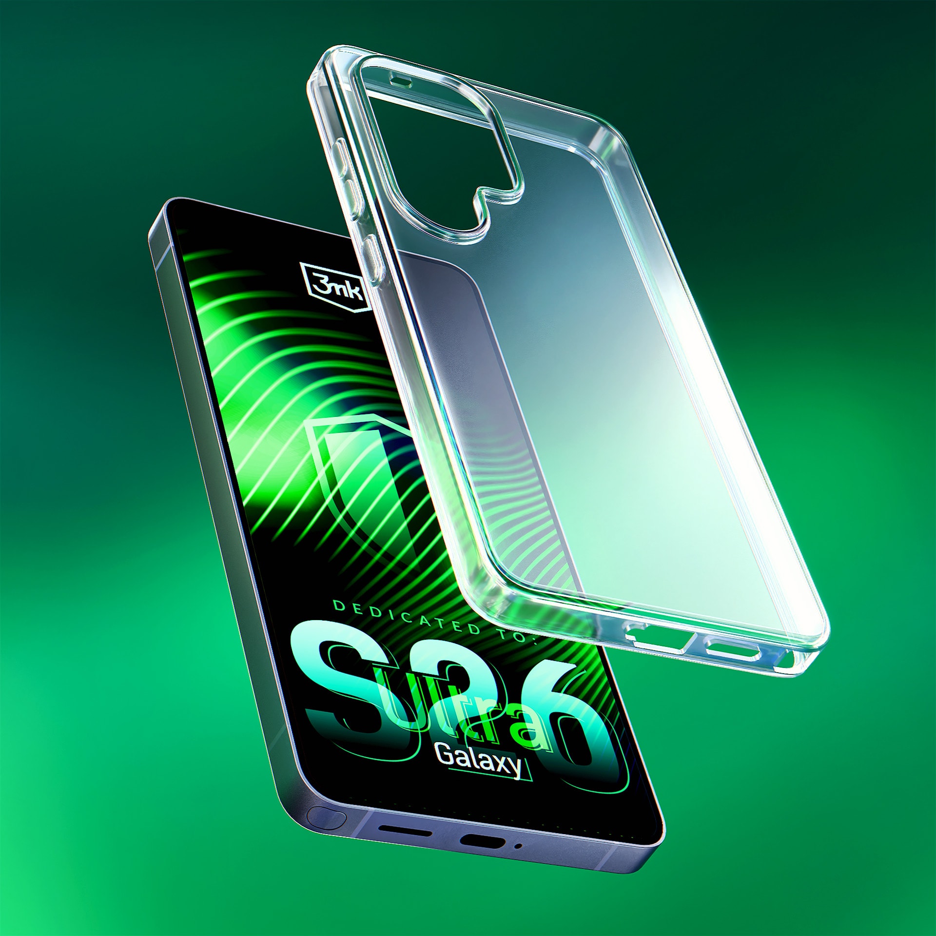 3mk Klar MagCase for Samsung Galaxy S26 Ultra - gjennomsiktig