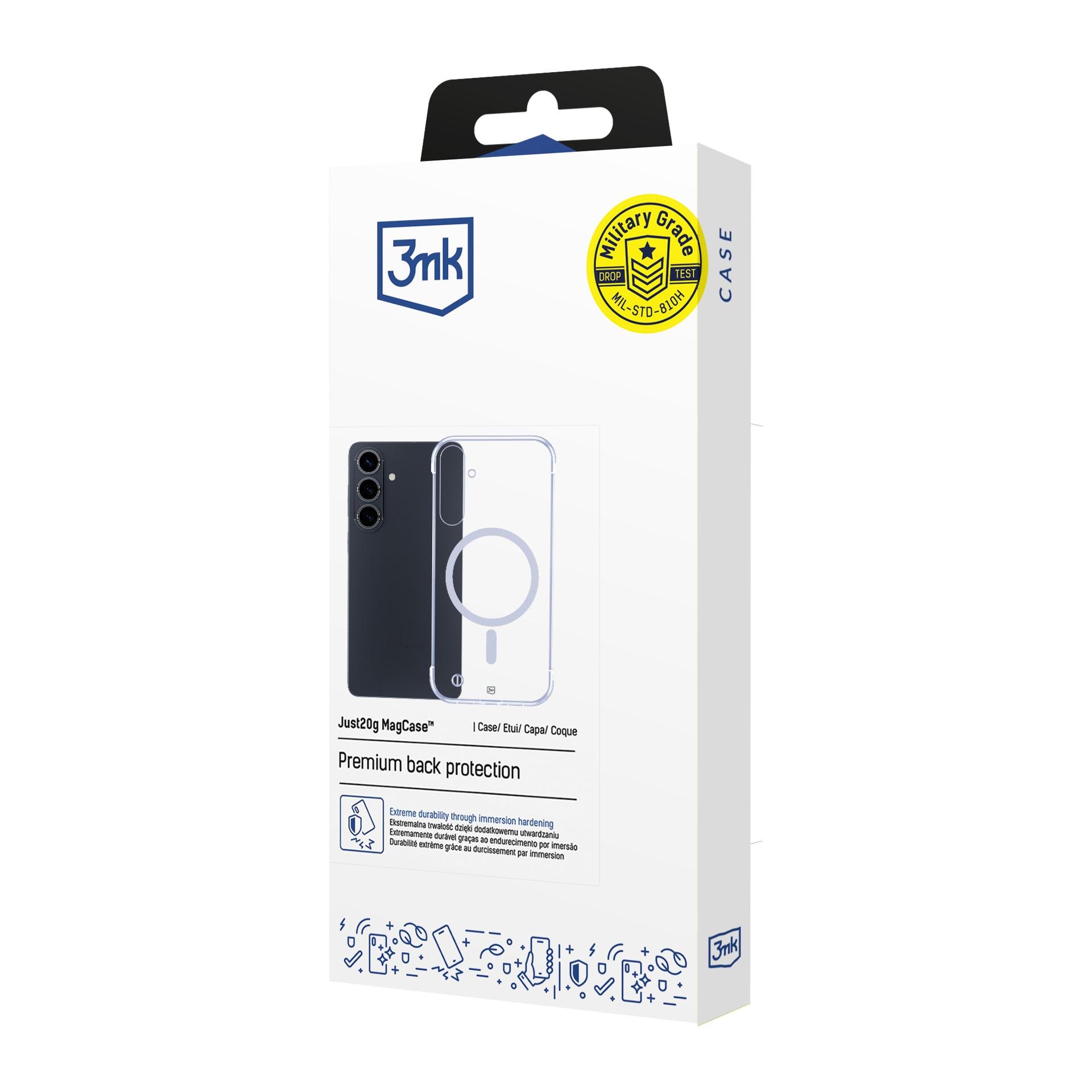 3mk Just20g MagCase for Samsung Galaxy S26+ - gjennomsiktig
