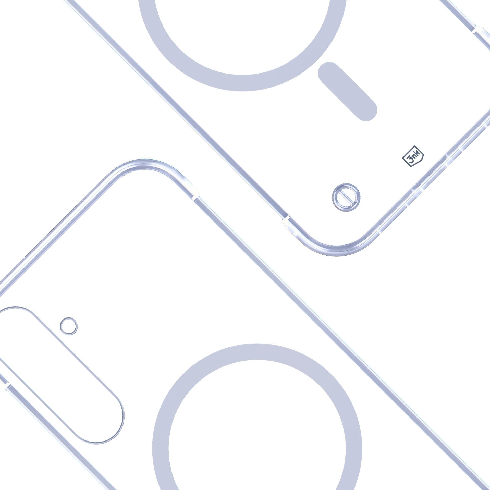 3mk Just20g MagCase for Samsung Galaxy S26+ - gjennomsiktig