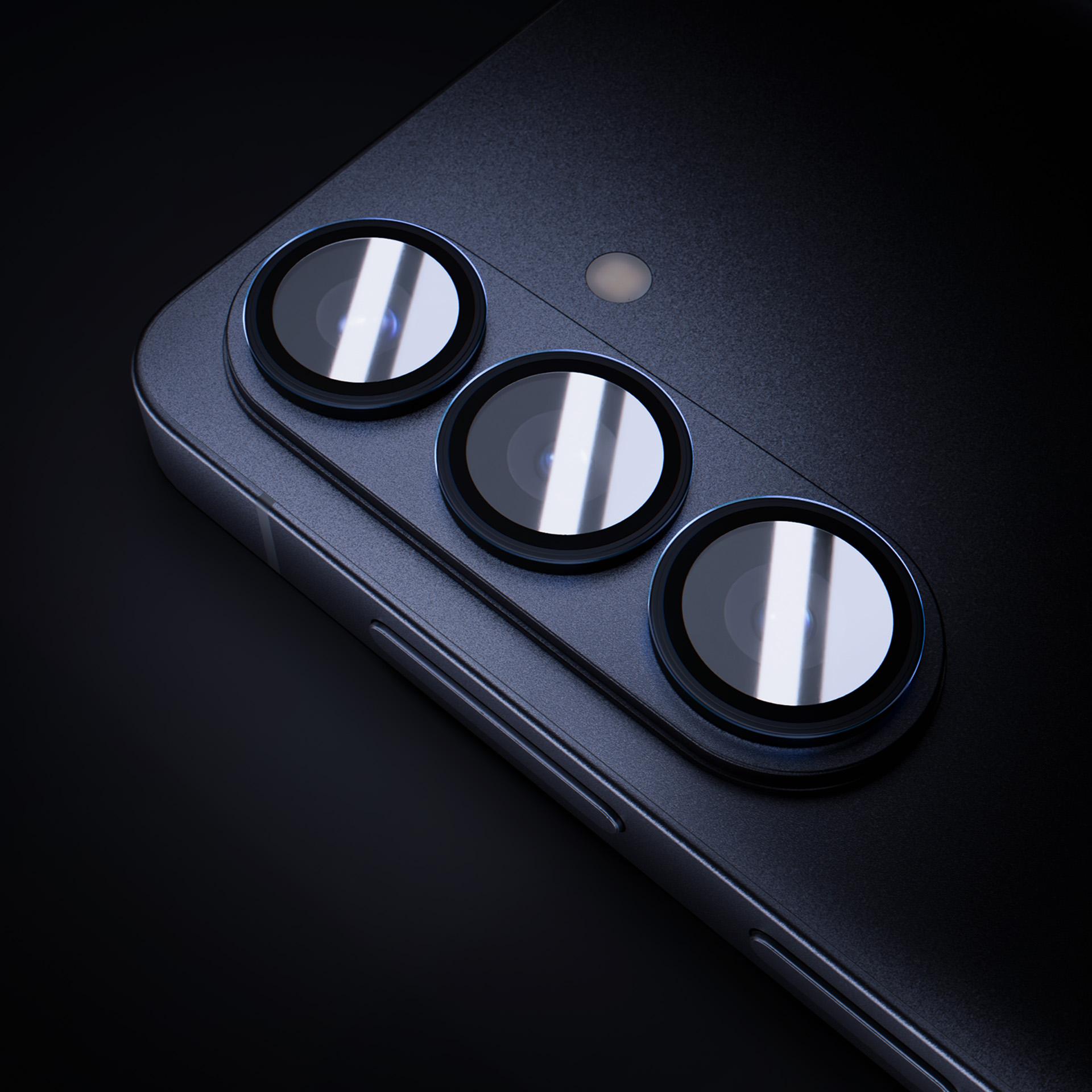 3mk Lens Protection Pro Black Hybrid Glass for kameralinsen på Samsung Galaxy S26 Pro