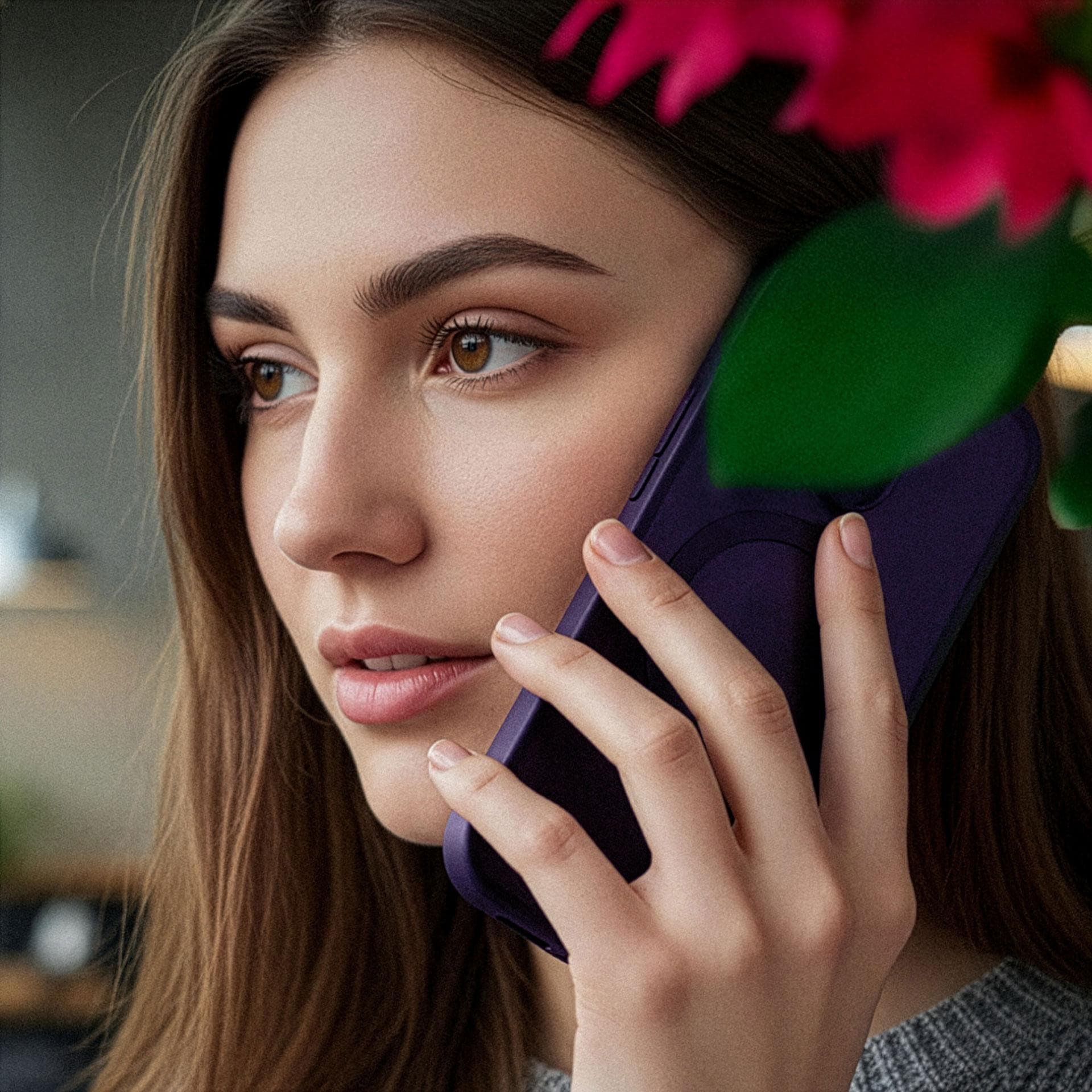 3mk Smoke MagCase for iPhone 16 Pro Max - lilla-gjennomskinnelig
