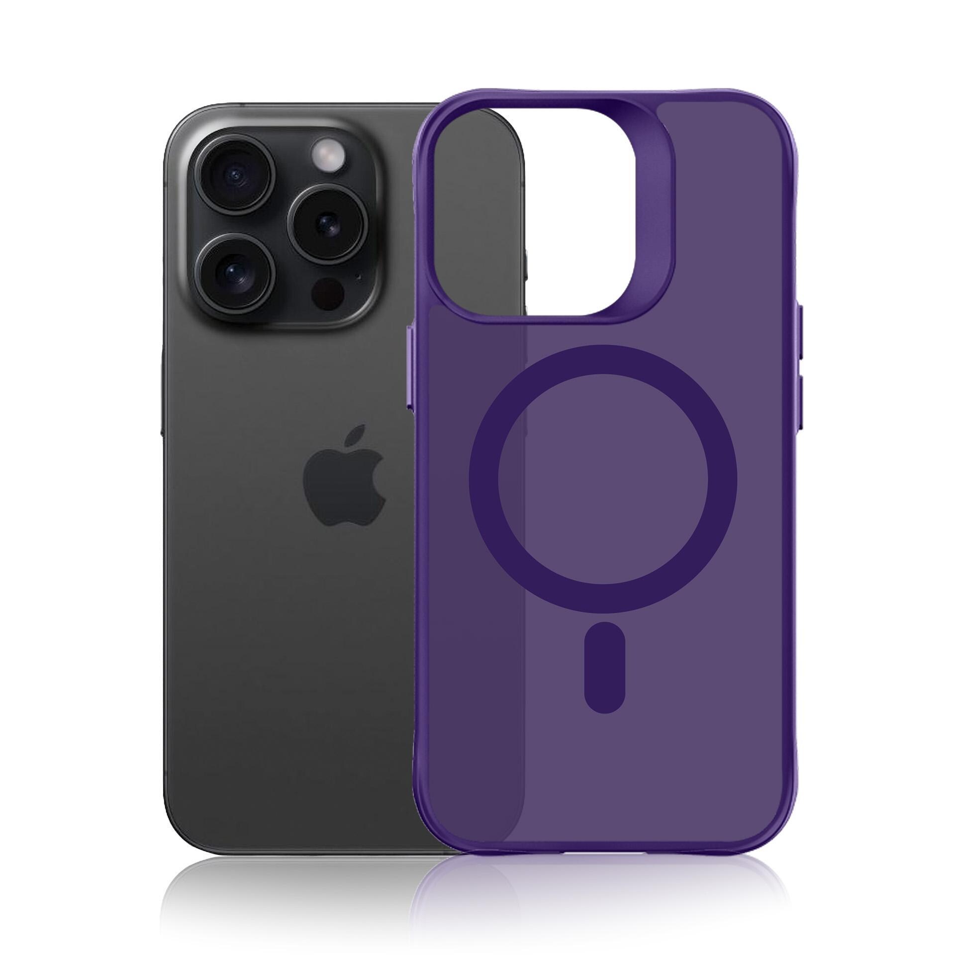 3mk Smoke MagCase for iPhone 16 Pro Max - lilla-gjennomskinnelig