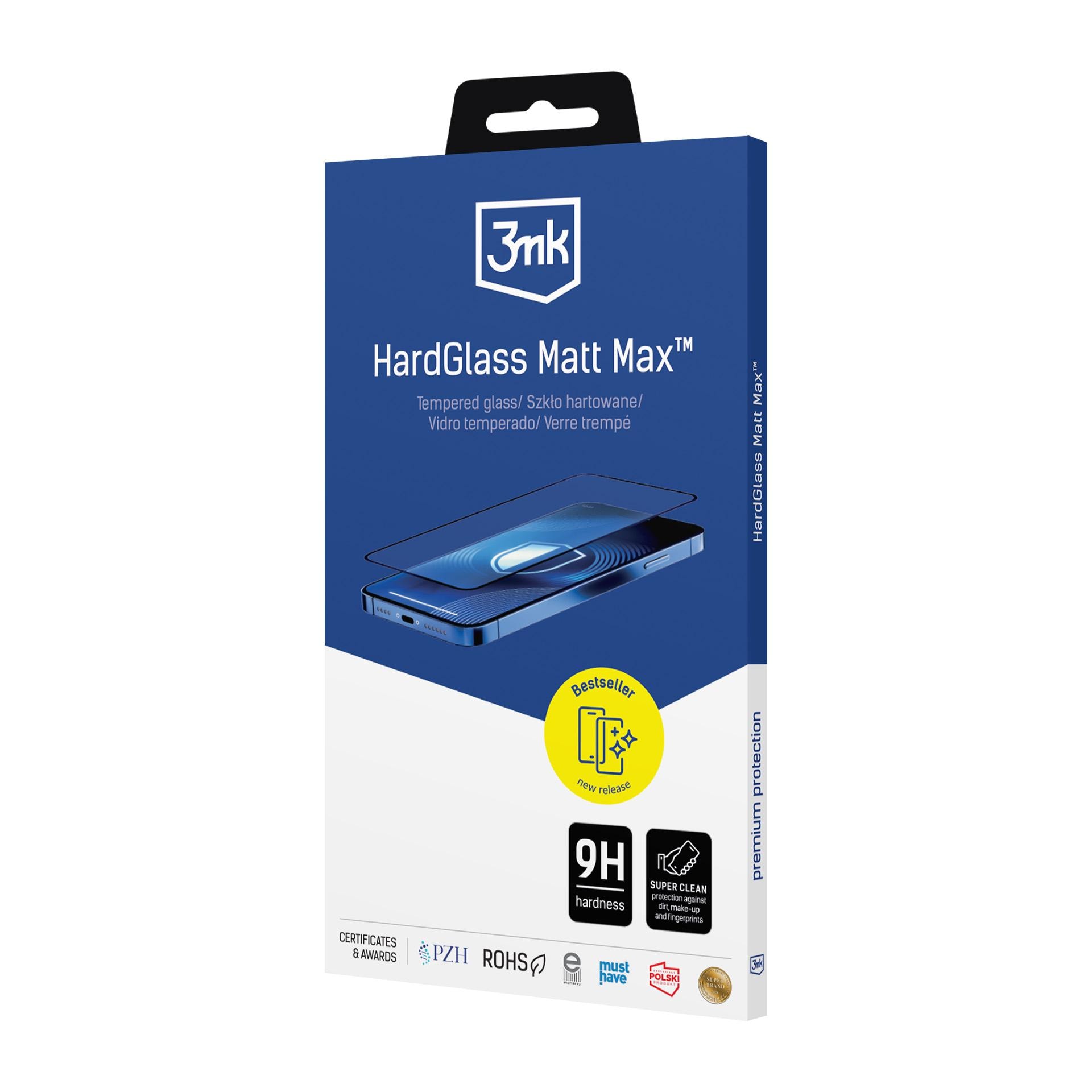 3mk HardGlass Matt Max herdet glass for Samsung Galaxy S26