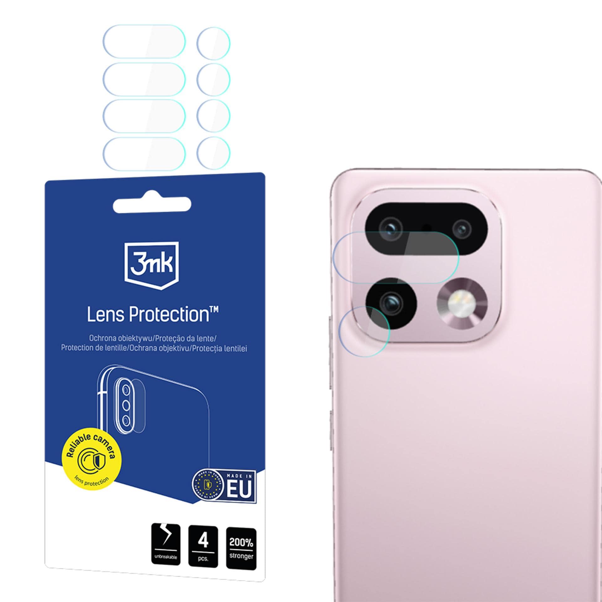 Product Image for 3mk Objektivbeskyttelse Hybridglass for kameralinse på Realme 16 Pro+ 5G