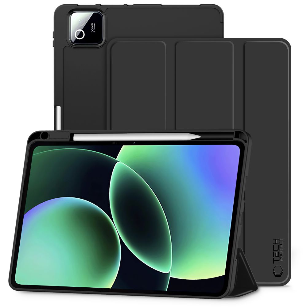 Tech-Protect SmartCase pennetui for Xiaomi Pad 7 / 7 Pro / 8 / 8 Pro 11.2 - Svart