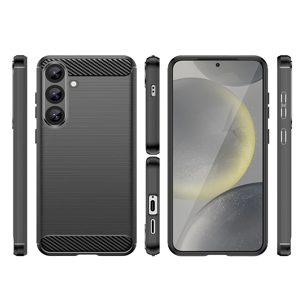 Karbonveske for Samsung Galaxy S26 Ultra - Svart