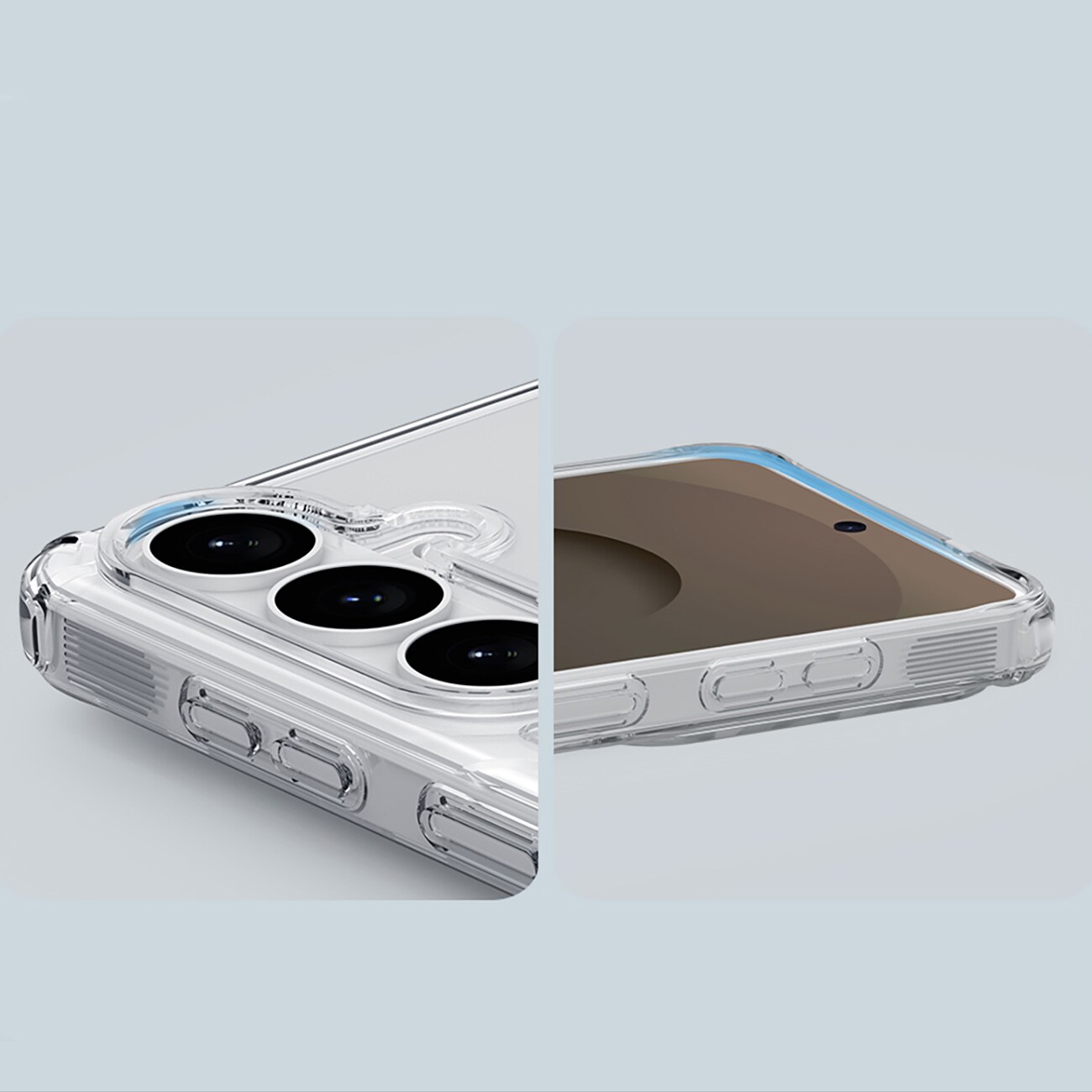 Nillkin Nature TPU Pro-etui kompatibelt med MagSafe for Samsung Galaxy S26+ - Hvit