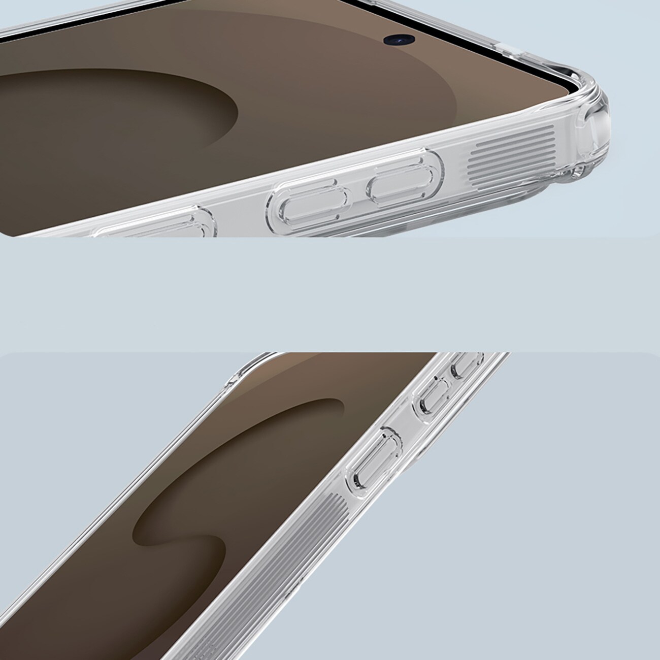Nillkin Nature TPU Pro-etui kompatibelt med MagSafe for Samsung Galaxy S26+ - Hvit
