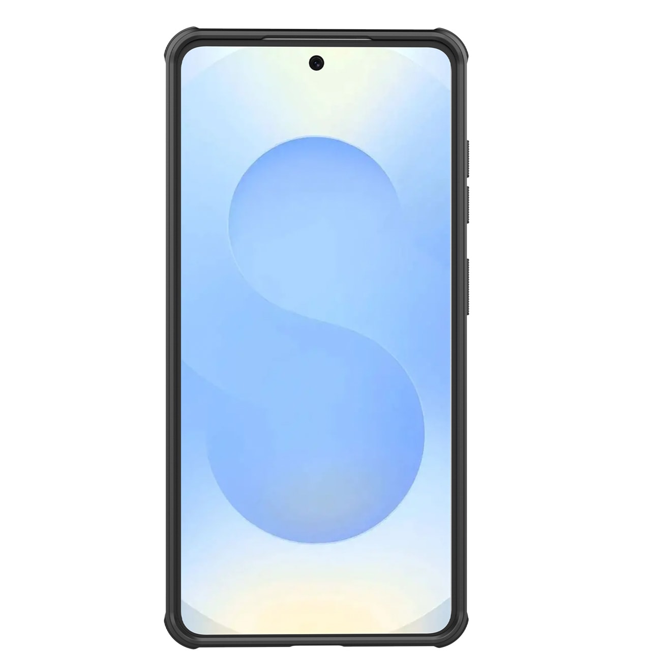 Nillkin Super Frosted Shield Pro-etui for Samsung Galaxy S26+ - Gjennomsiktig svart
