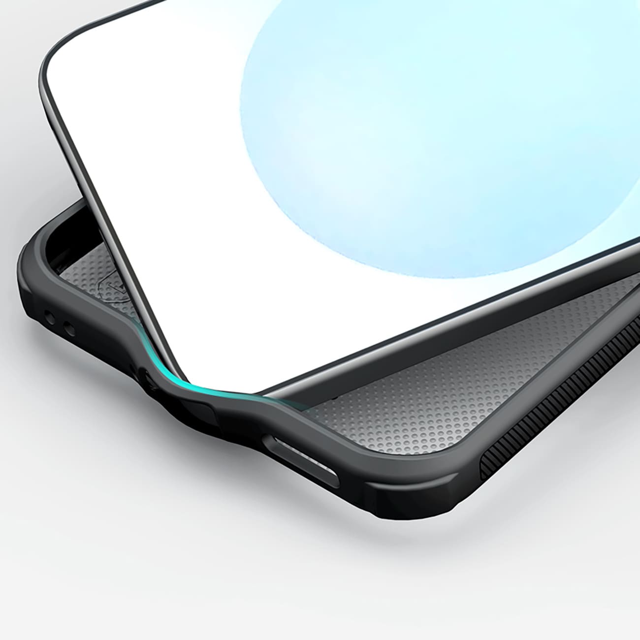 Nillkin Super Frosted Shield Pro-etui for Samsung Galaxy S26+ - Gjennomsiktig svart