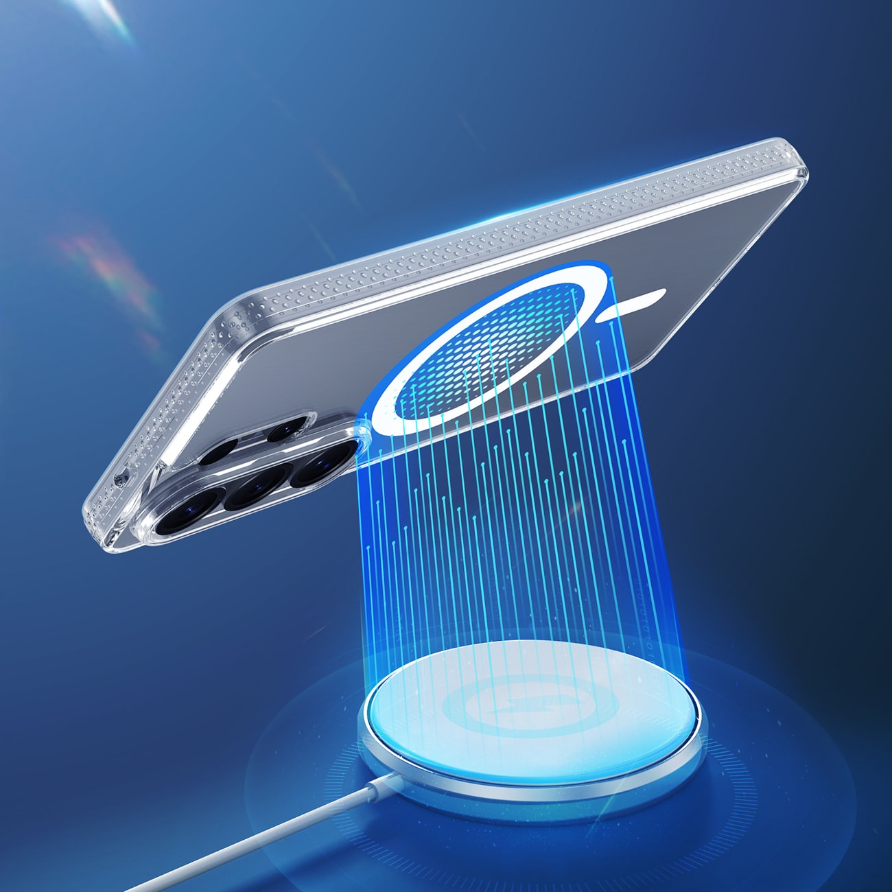 Dux Ducis Clin Mag-etui kompatibelt med MagSafe for Samsung S26 Ultra - gjennomsiktig