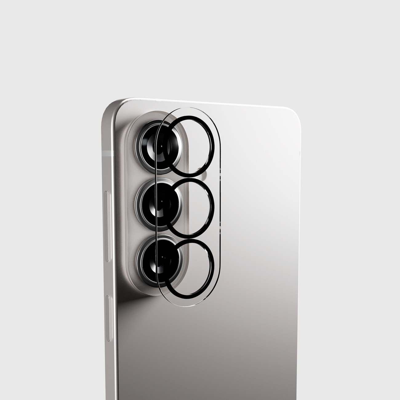 SBS beskyttelsesglass for bakre kamera for Samsung Galaxy S26 - med svart ramme