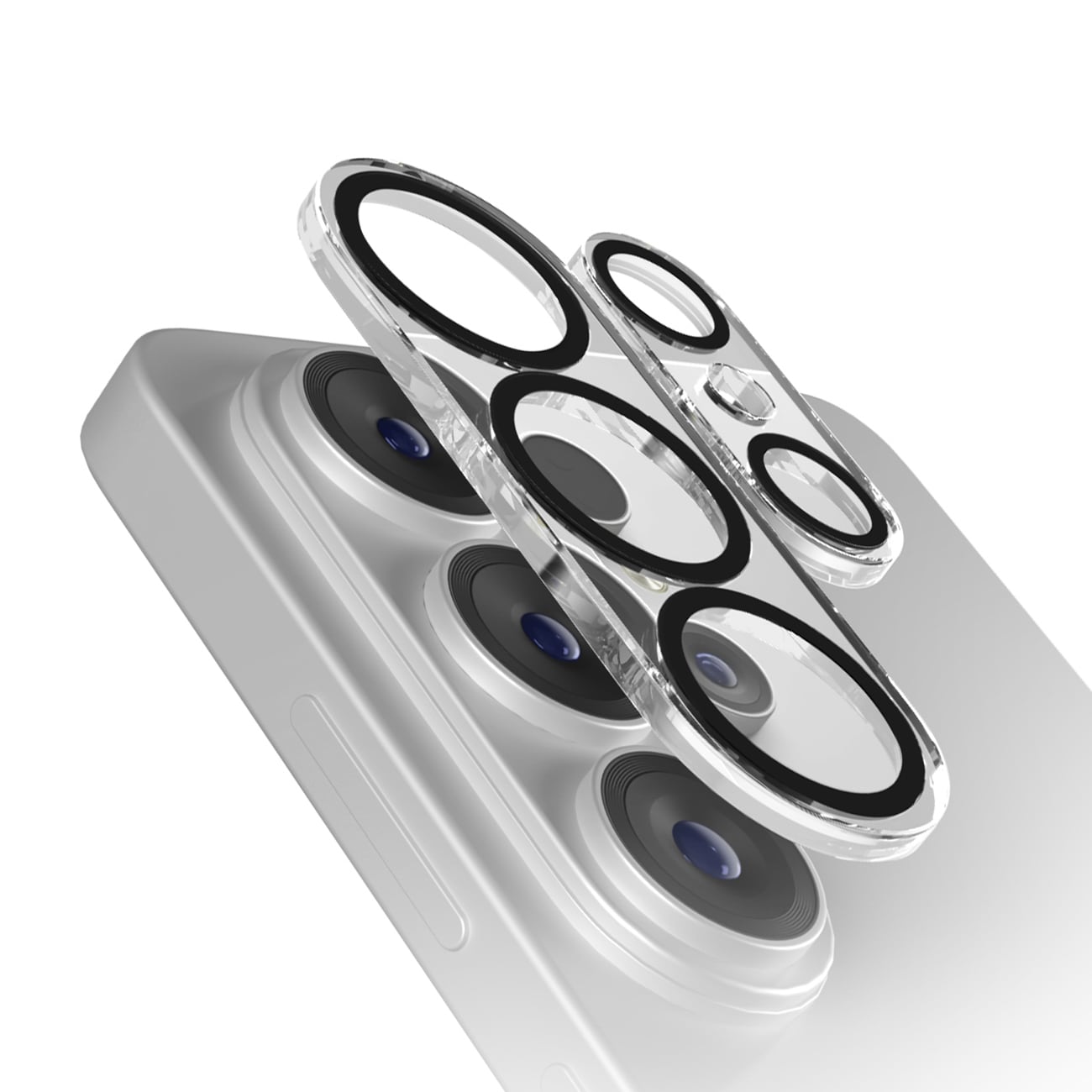 SBS beskyttelsesglass for bakre kamera for Samsung Galaxy S26 Ultra - med svart ramme