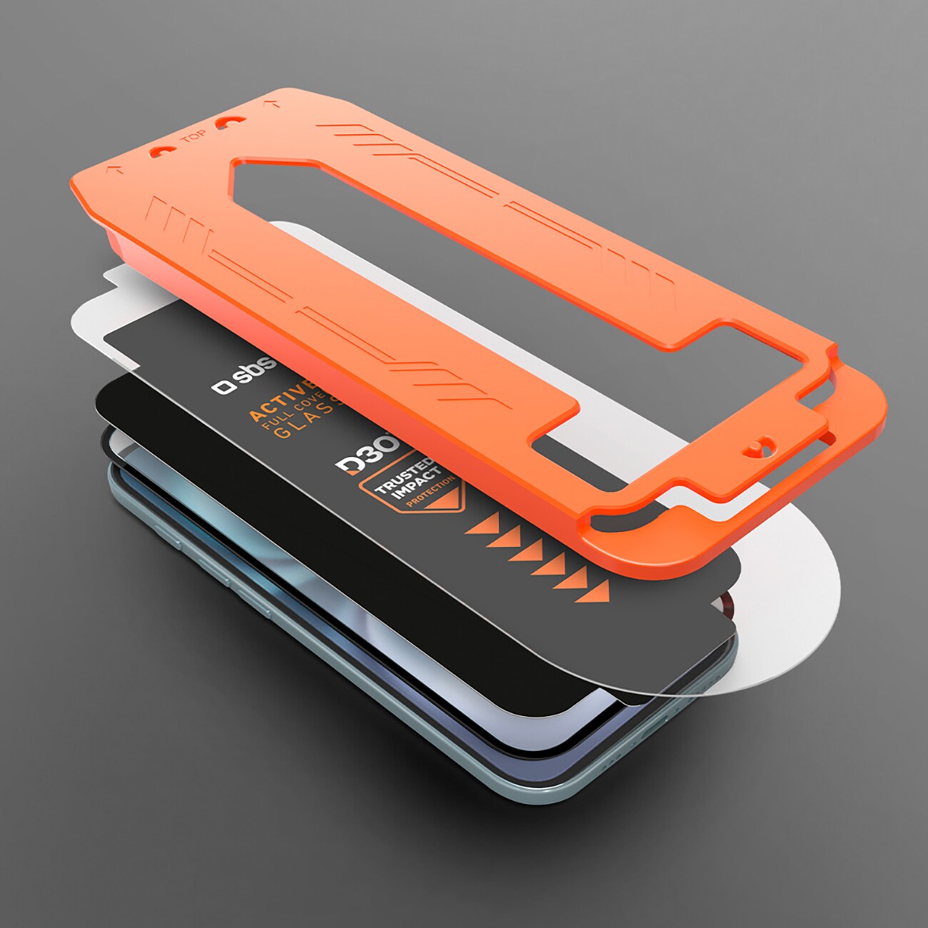 SBS D3O Glass med applikator for Samsung Galaxy S26