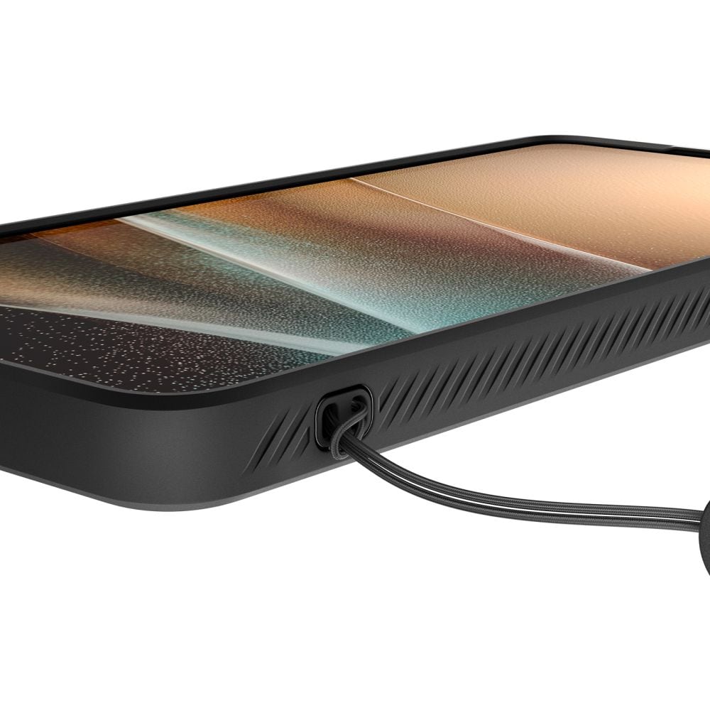 Spigen Liquid Air Mag MagSafe-etui for Samsung Galaxy S26 Ultra - Svart