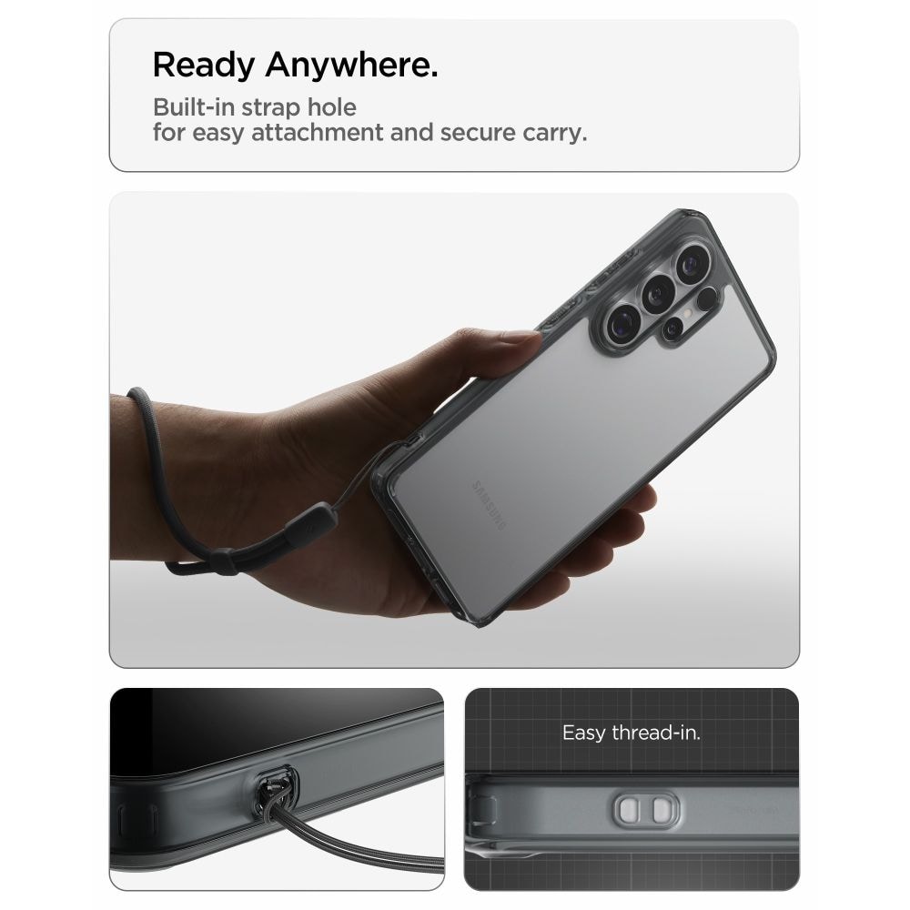 Spigen Ultra Hybrid-etui for Samsung Galaxy S26 Ultra - halvtransparent