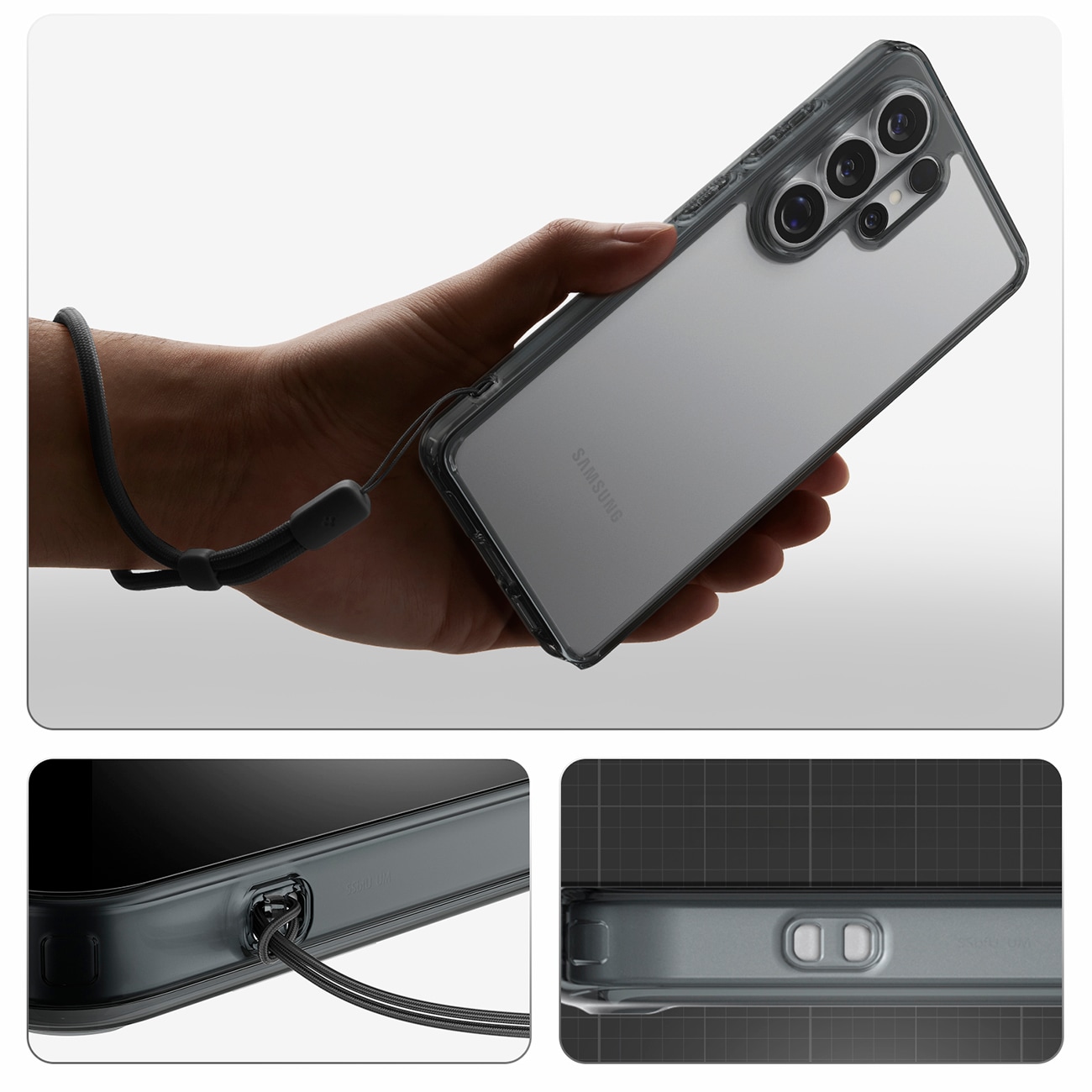 Spigen Ultra Hybrid-etui for Samsung Galaxy S26 Ultra - halvtransparent
