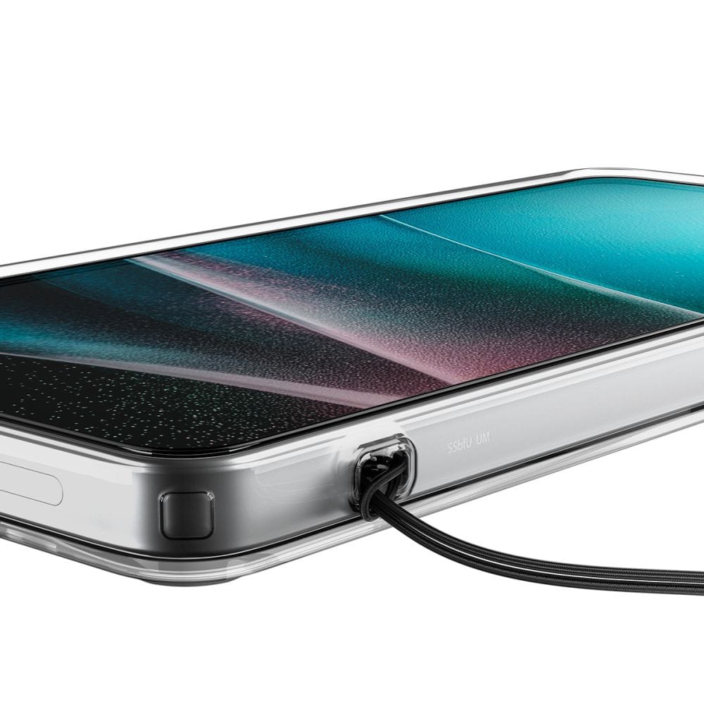 Spigen Ultra Hybrid Mag MagSafe-etui for Samsung Galaxy S26 Ultra - klart og hvitt