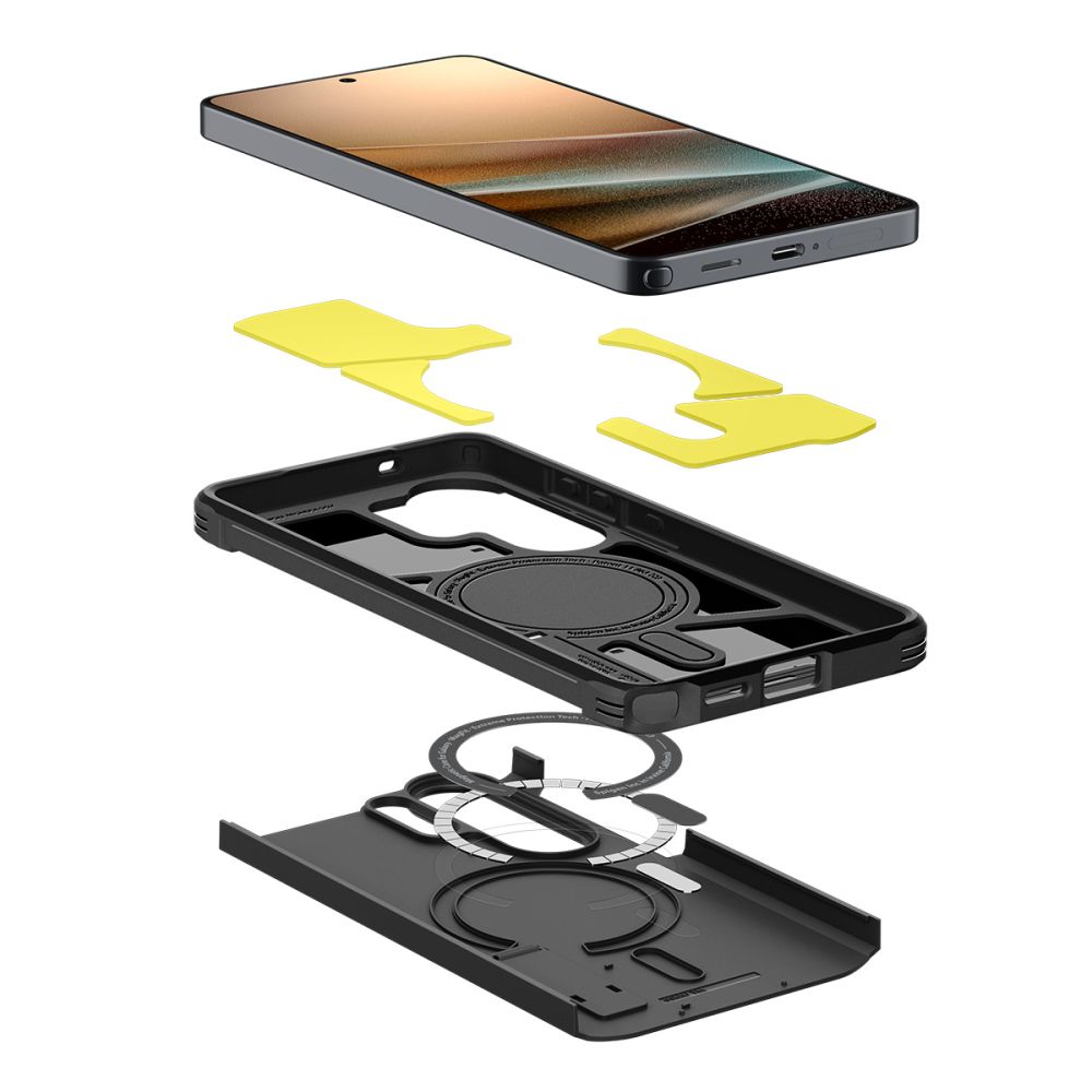 Spigen Tough Armor Mag MagSafe-etui for Samsung Galaxy S26 Ultra - Svart