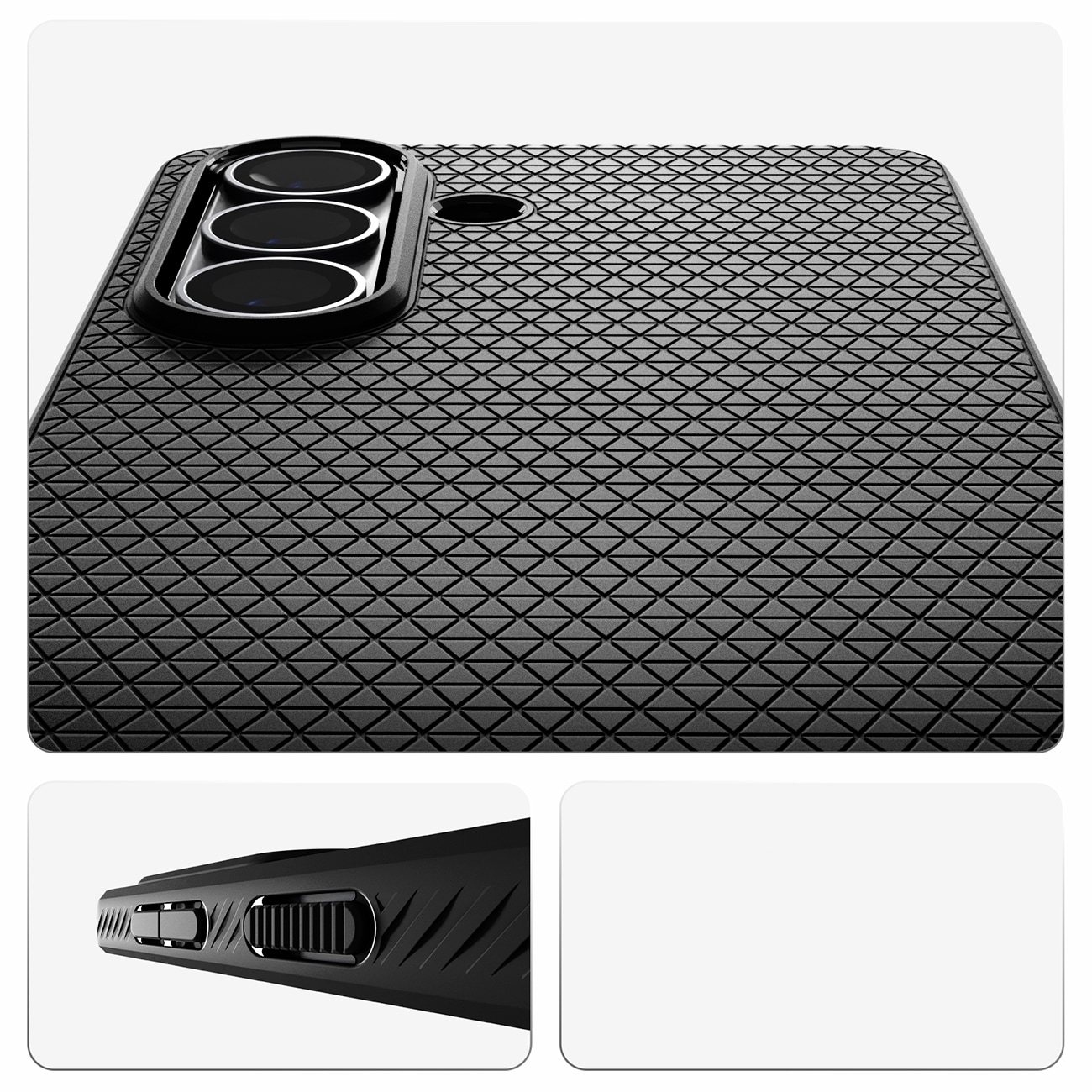 Spigen Liquid Air Mag MagSafe-etui for Samsung Galaxy S26+ - matt svart