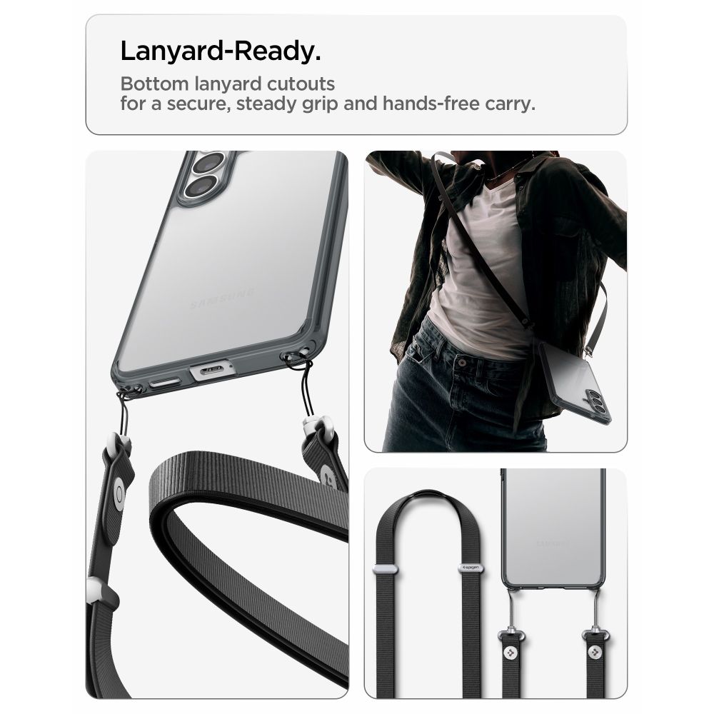 Spigen Ultra Hybrid-etui for Samsung Galaxy S26+ - Halvtransparent