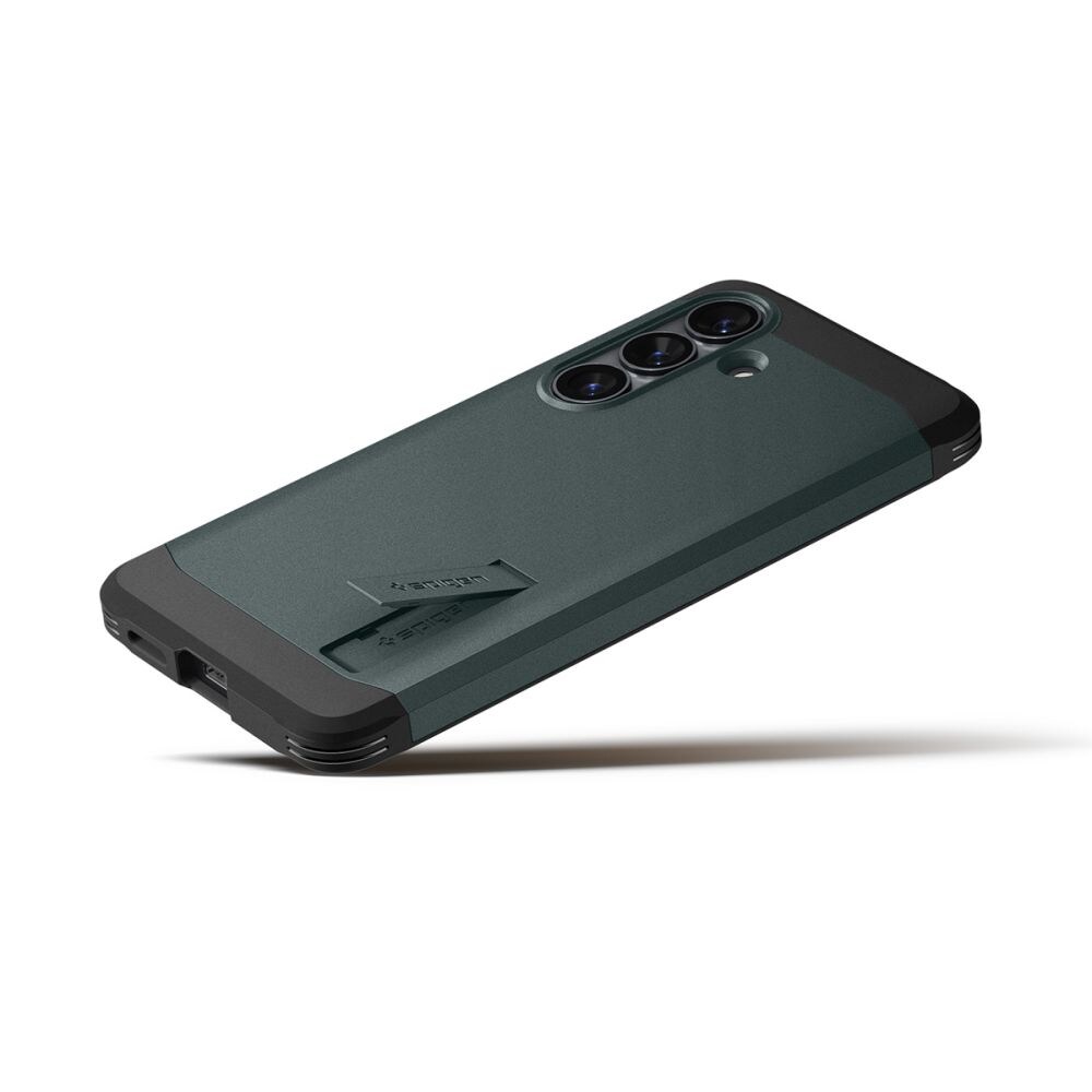 Spigen Tough Armor Mag MagSafe-etui for Samsung Galaxy S26+ - Grønn