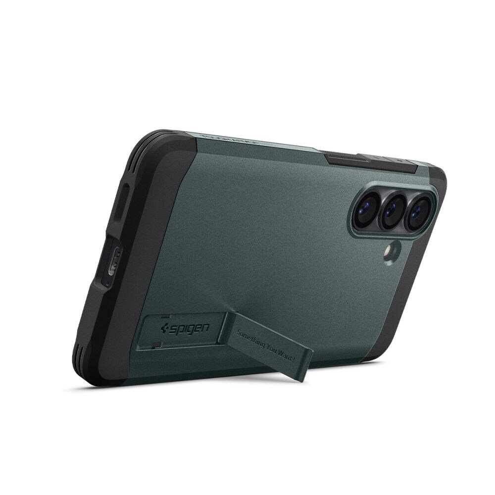 Spigen Tough Armor Mag MagSafe-etui for Samsung Galaxy S26+ - Grønn