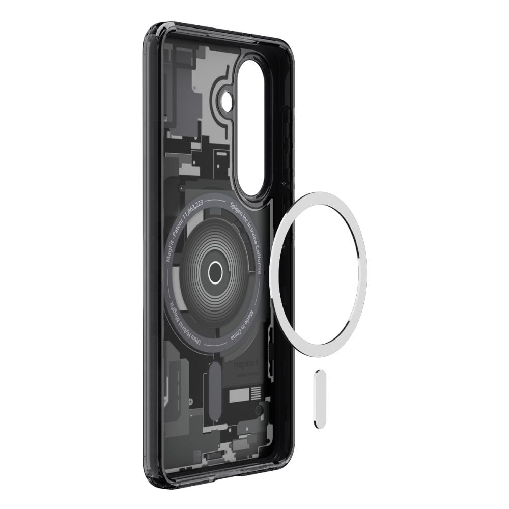 Spigen Ultra Hybrid Mag MagSafe-etui for Samsung Galaxy S26 Zero One - Klar svart
