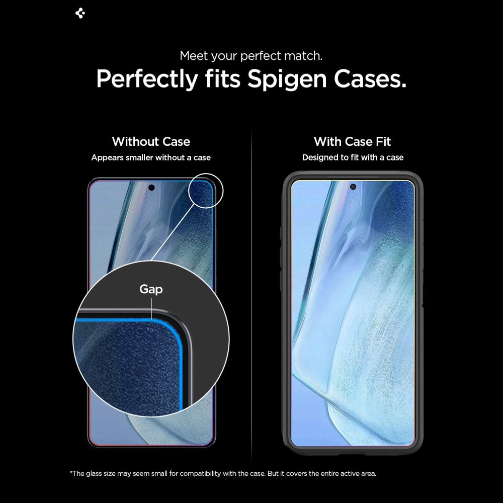 Spigen Glas.Tr Ez Fit Pro Anti Reflection Herdet glass 2-pakning for Samsung Galaxy S26 Ultra