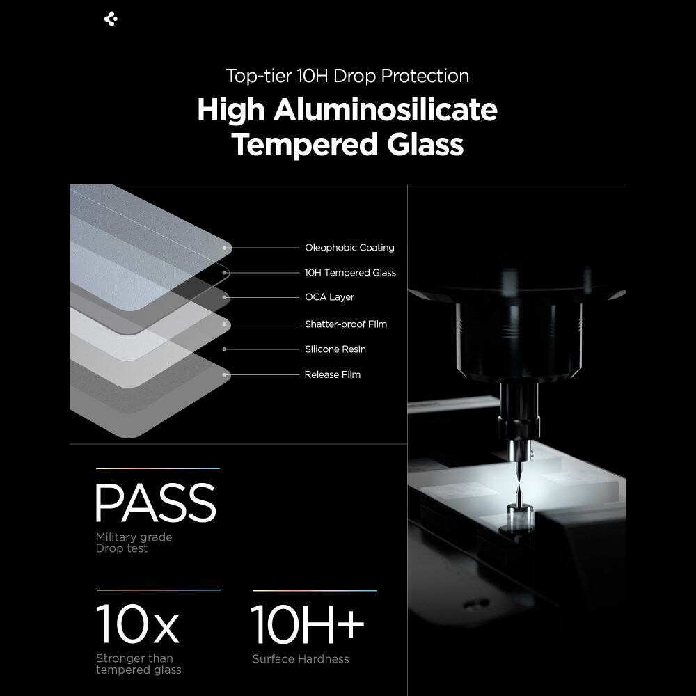 Spigen Glas.Tr Ez Fit Pro HD herdet glass for Samsung Galaxy S26+