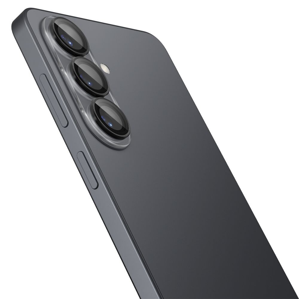 Spigen Glas.Tr Ez Fit Optik Pro HD-kameradeksel 2-pakning for Samsung Galaxy S26+ - Svart