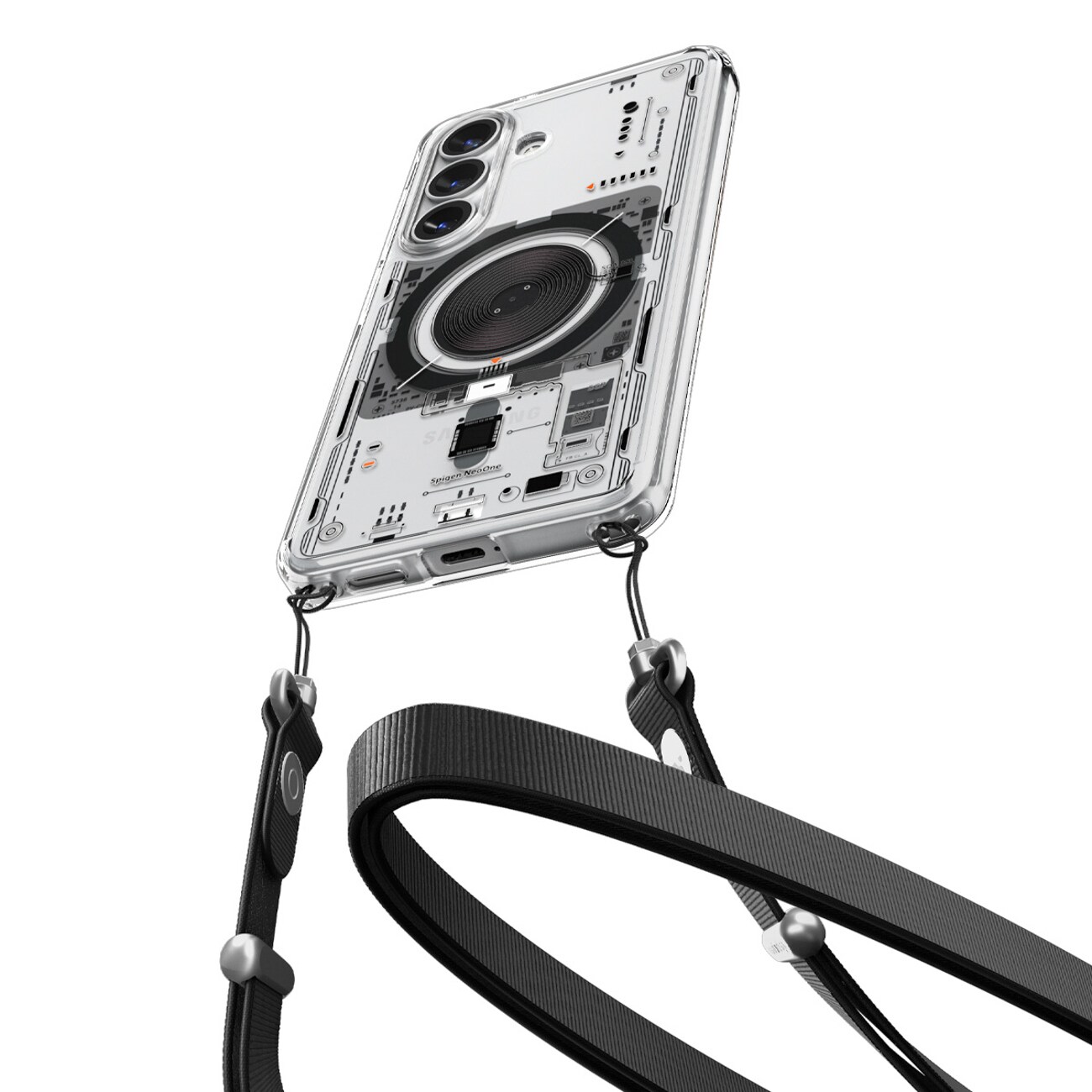 Spigen Ultra Hybrid Mag MagSafe-etui for Samsung Galaxy S26+ Neo One - gjennomsiktig