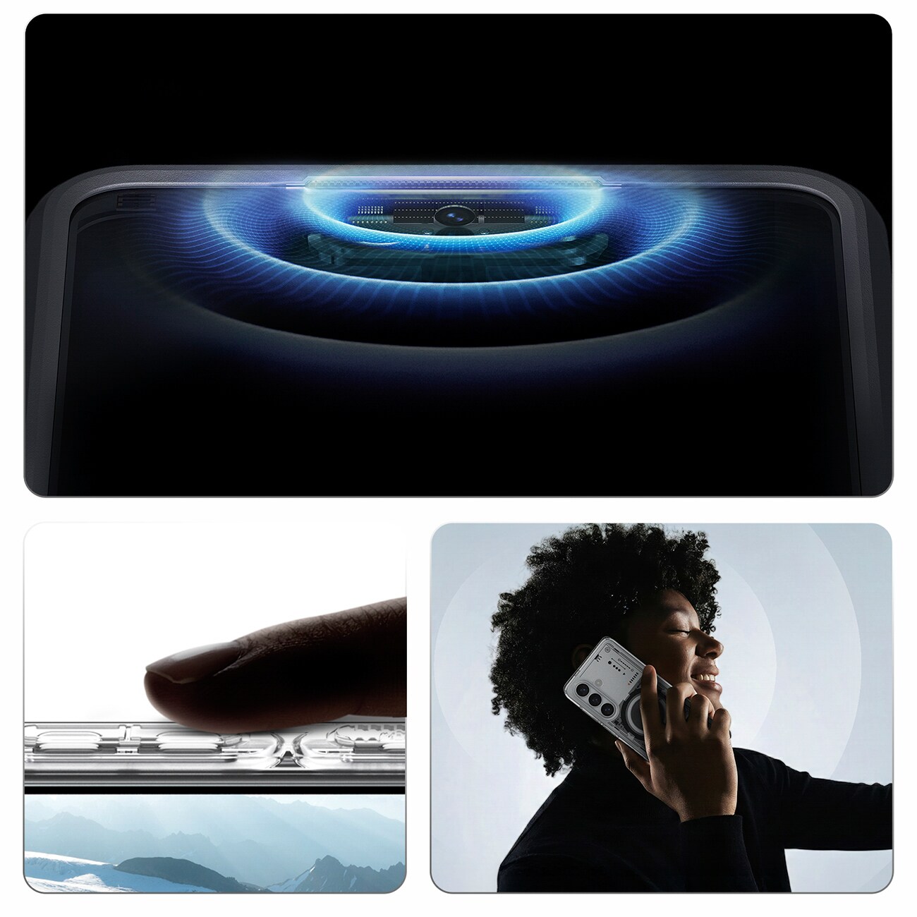 Spigen Ultra Hybrid Mag MagSafe-etui for Samsung Galaxy S26+ Neo One - gjennomsiktig