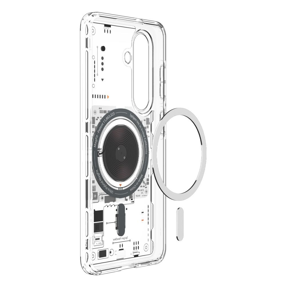 Spigen Ultra Hybrid Mag MagSafe-etui for Samsung Galaxy S26+ Neo One - gjennomsiktig